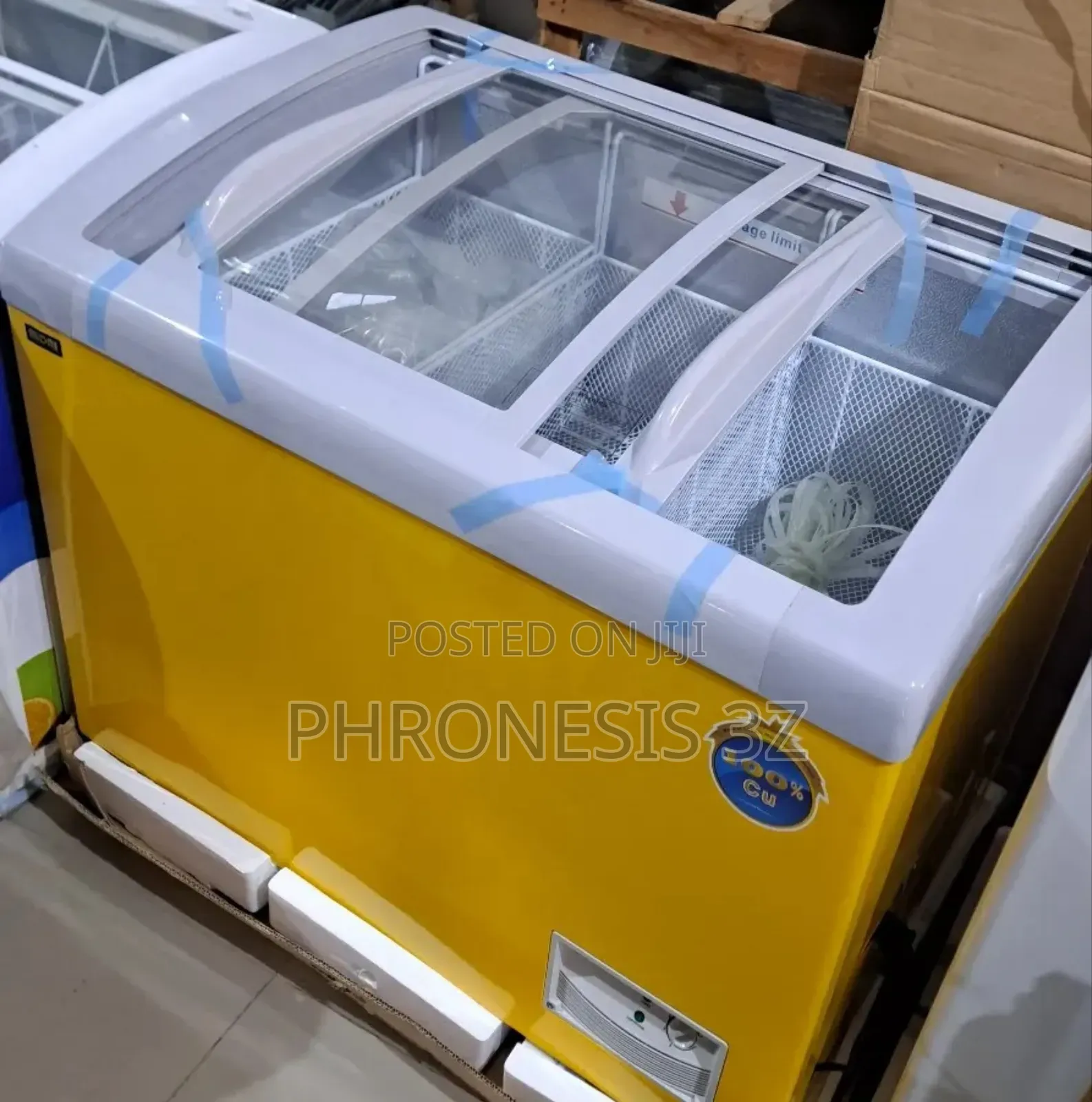 Showcase Display Freezer - 100% Copper (1.0 Meter)