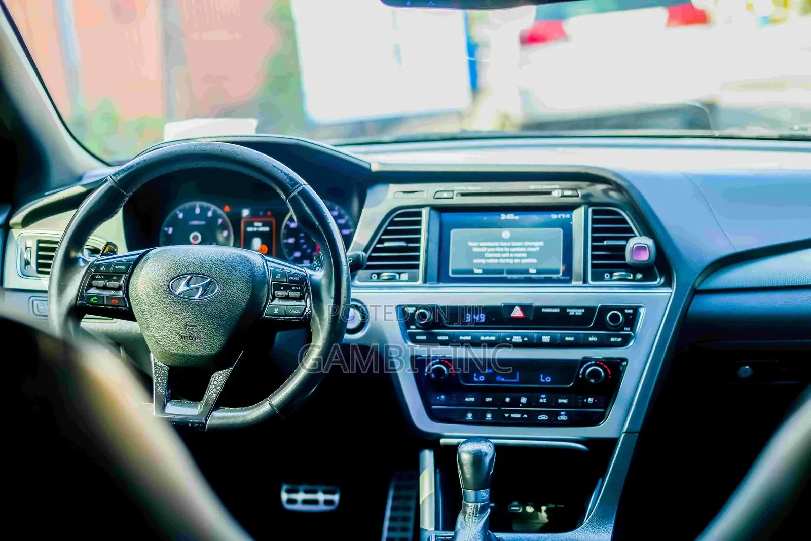 Hyundai Sonata Limited 2.0T 4dr Sedan (2.0L 4cyl Turbo 6A) 2015 Black