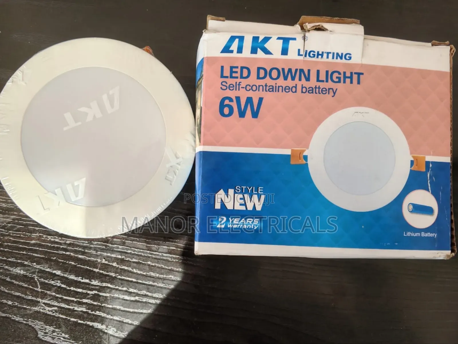 6w Akt Rechargeable Pop Panel Light