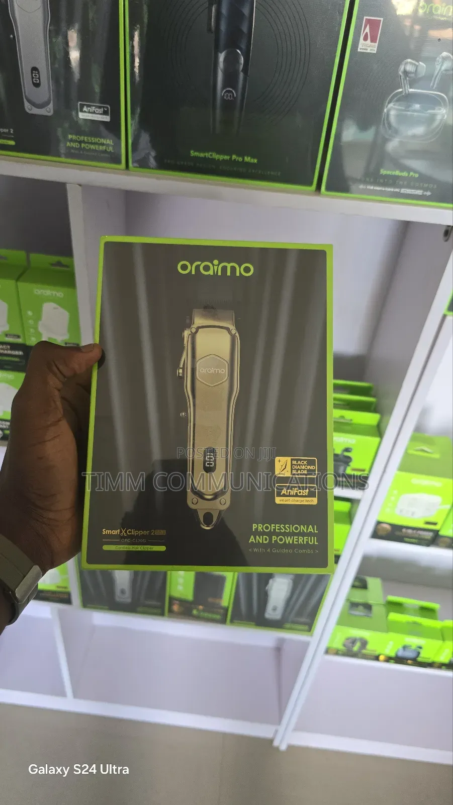 Oraimo Smart Clipper 2 Gold Professional Hair Clipper