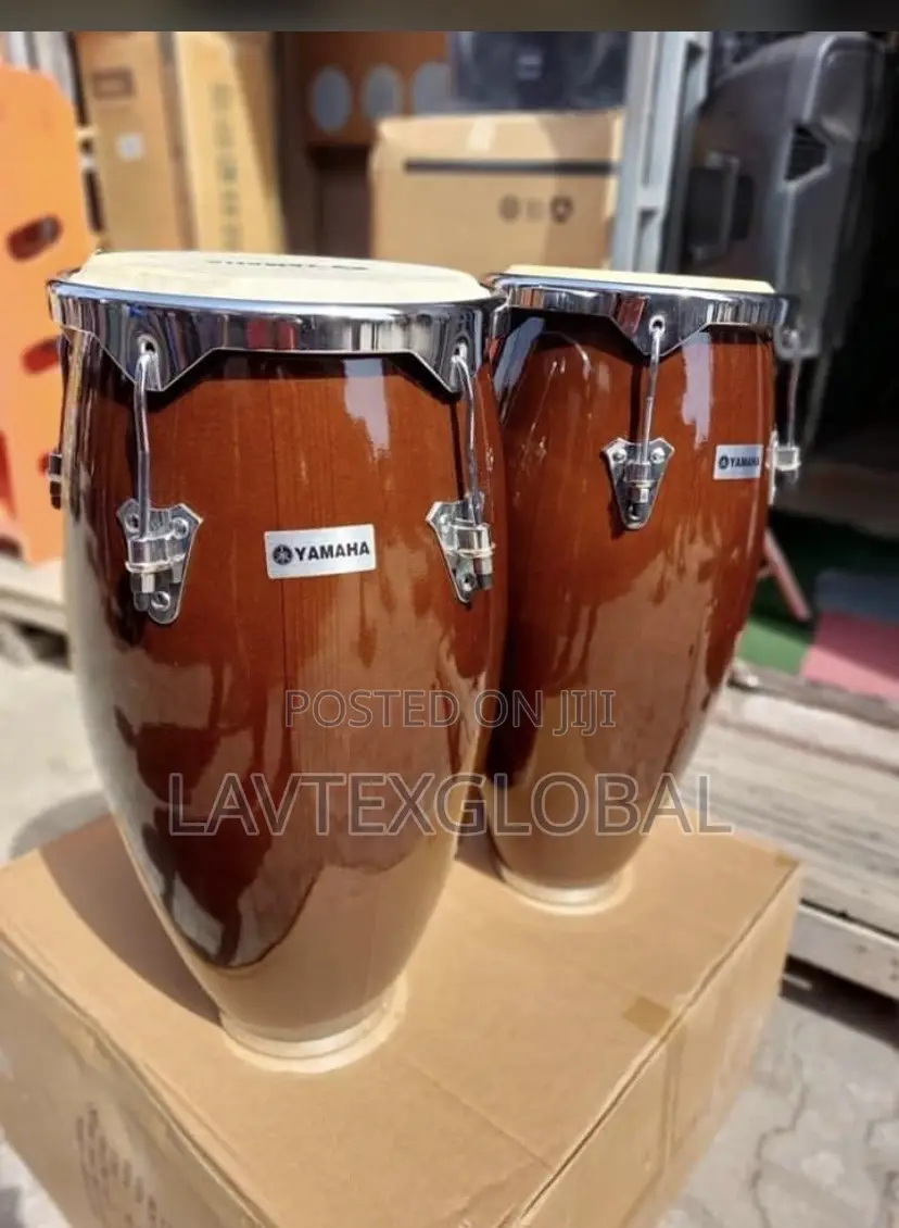 Professional Quality Yamaha Conga Drum Set