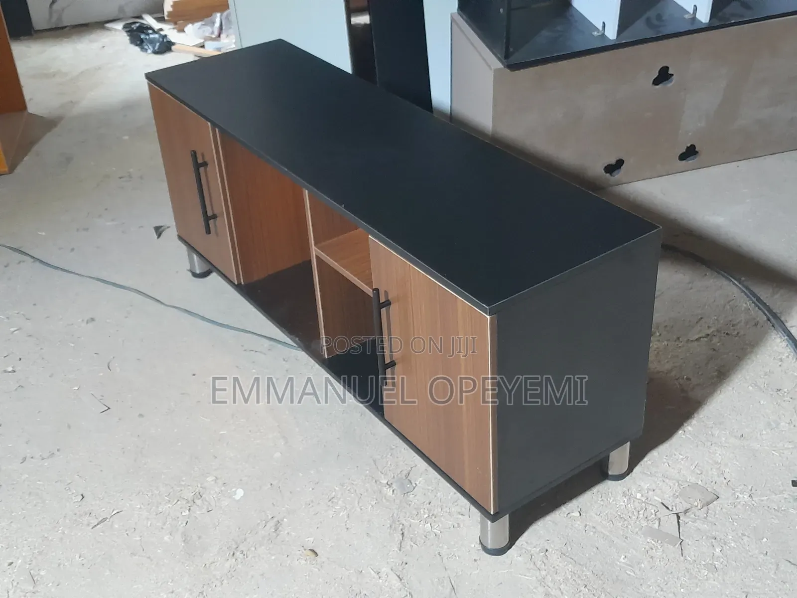 Tv Stand With Led Light Pure HDF Wood Not MDF Wood.