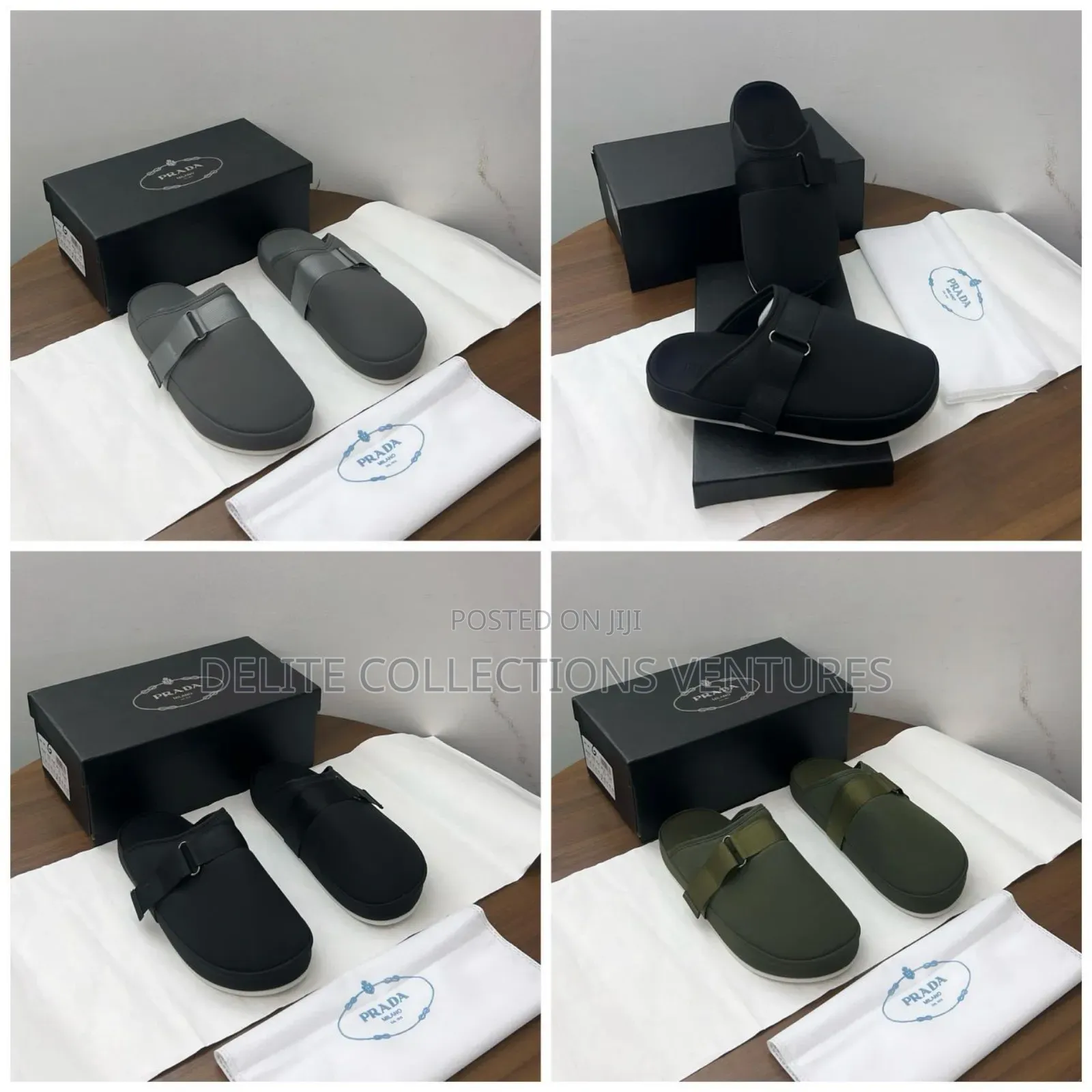 *Prada Mule Available in 3 Colours