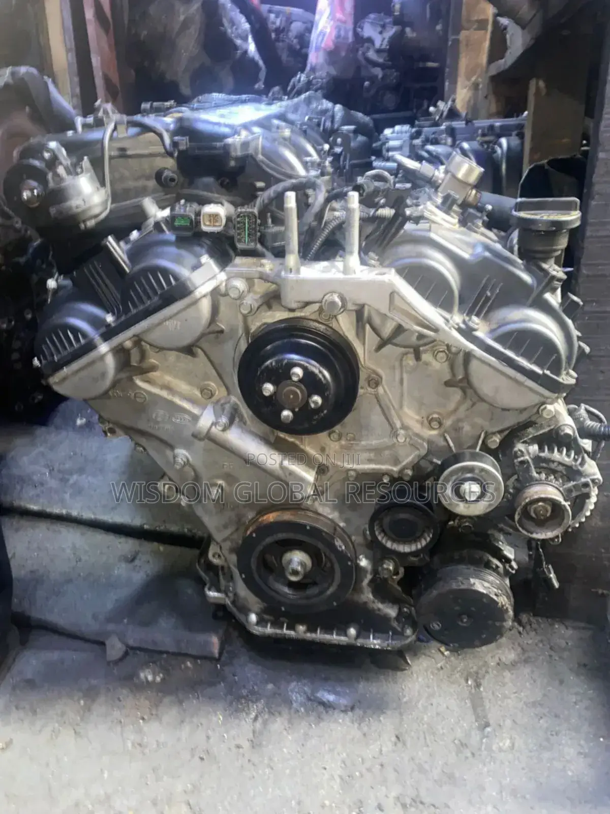 Complete Engine Hyundai Santafe 2017 Sold With Warranty V6