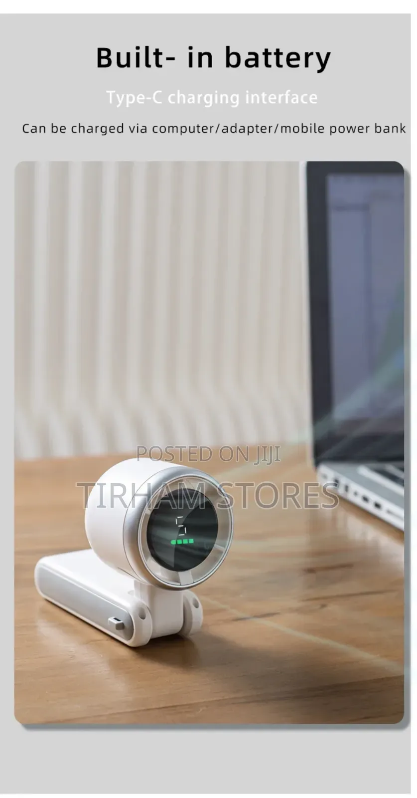 Rechargeable Foldable Mini Fan