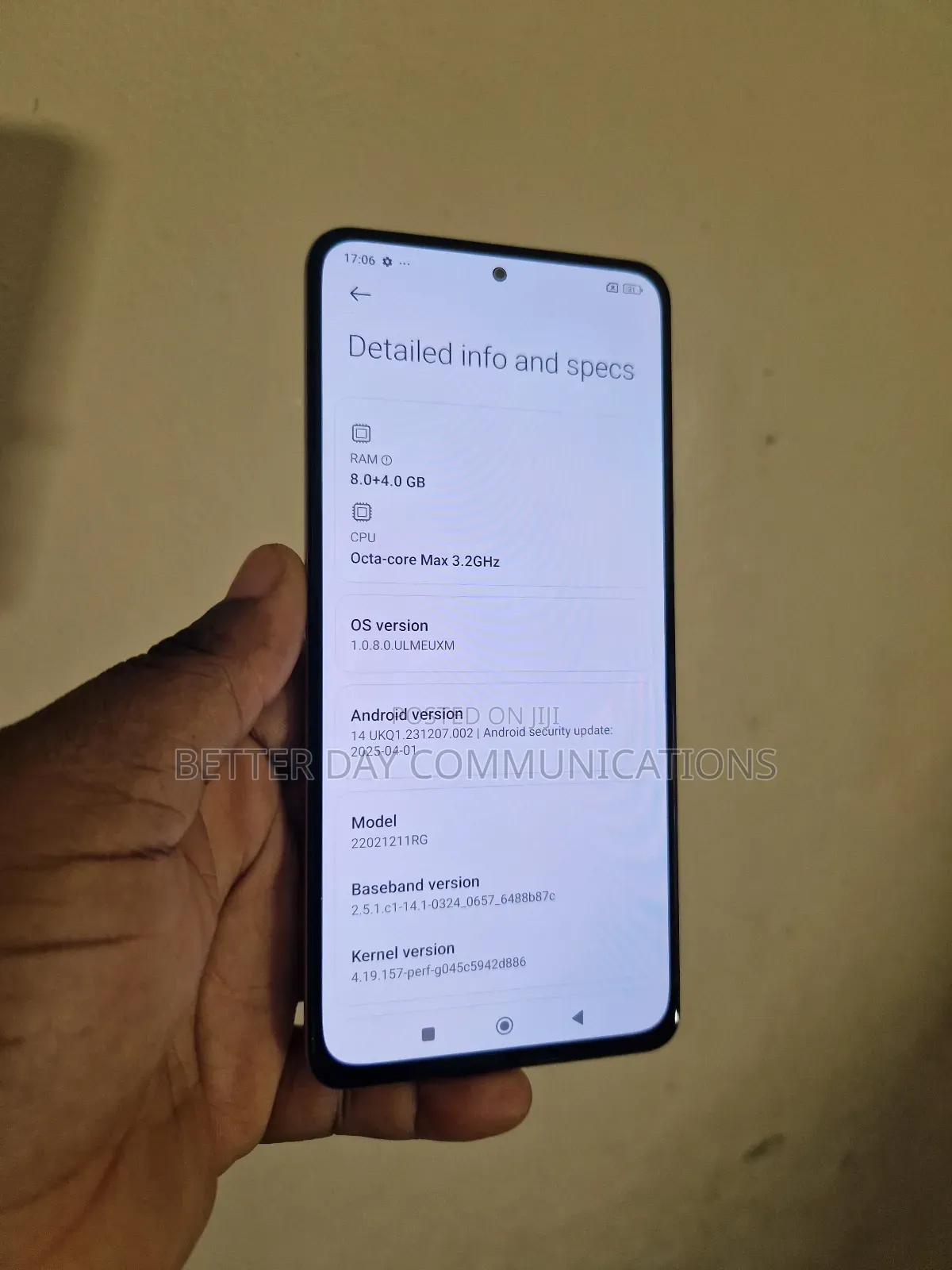 Xiaomi Poco F4 256 GB Silver