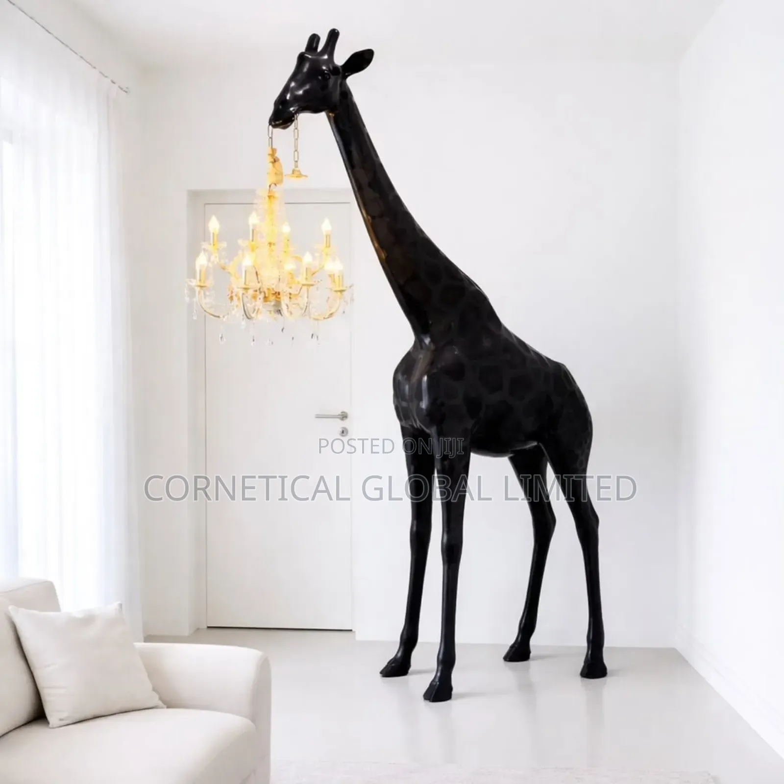 Luxury Giraffe Chandelier Lamp – Unique Standing Floor Light