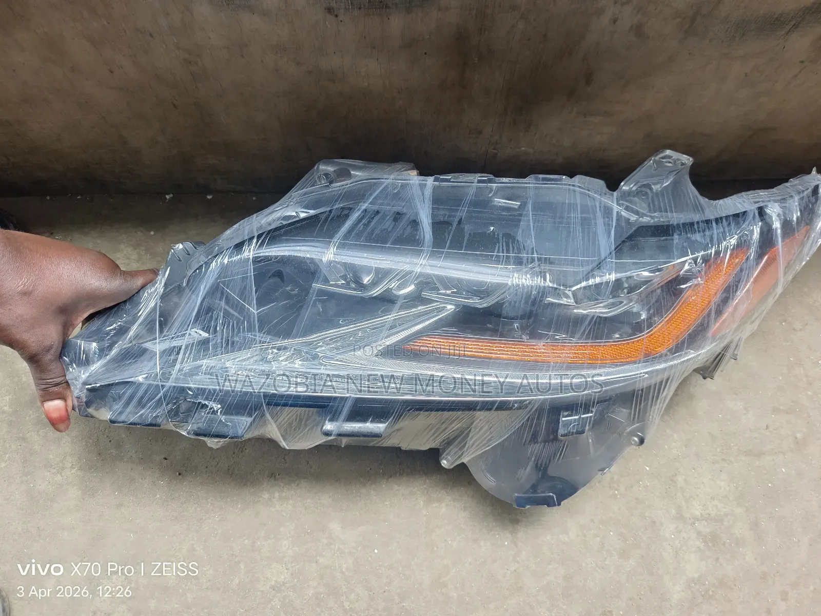 Upgrading Headlamp Lexus Es 350 2018 Model Three Torch Driver Side