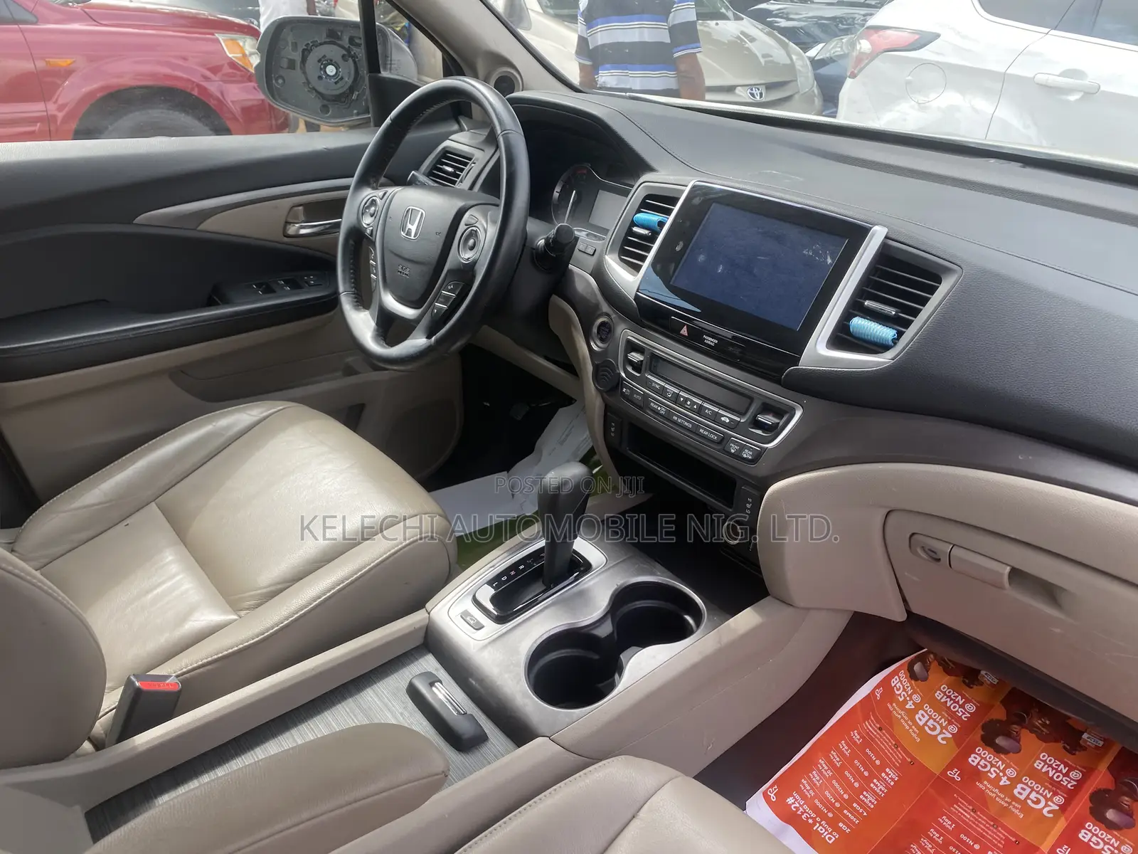 Honda Pilot Touring 4dr SUV (3.5L 6cyl 9A) 2016 White