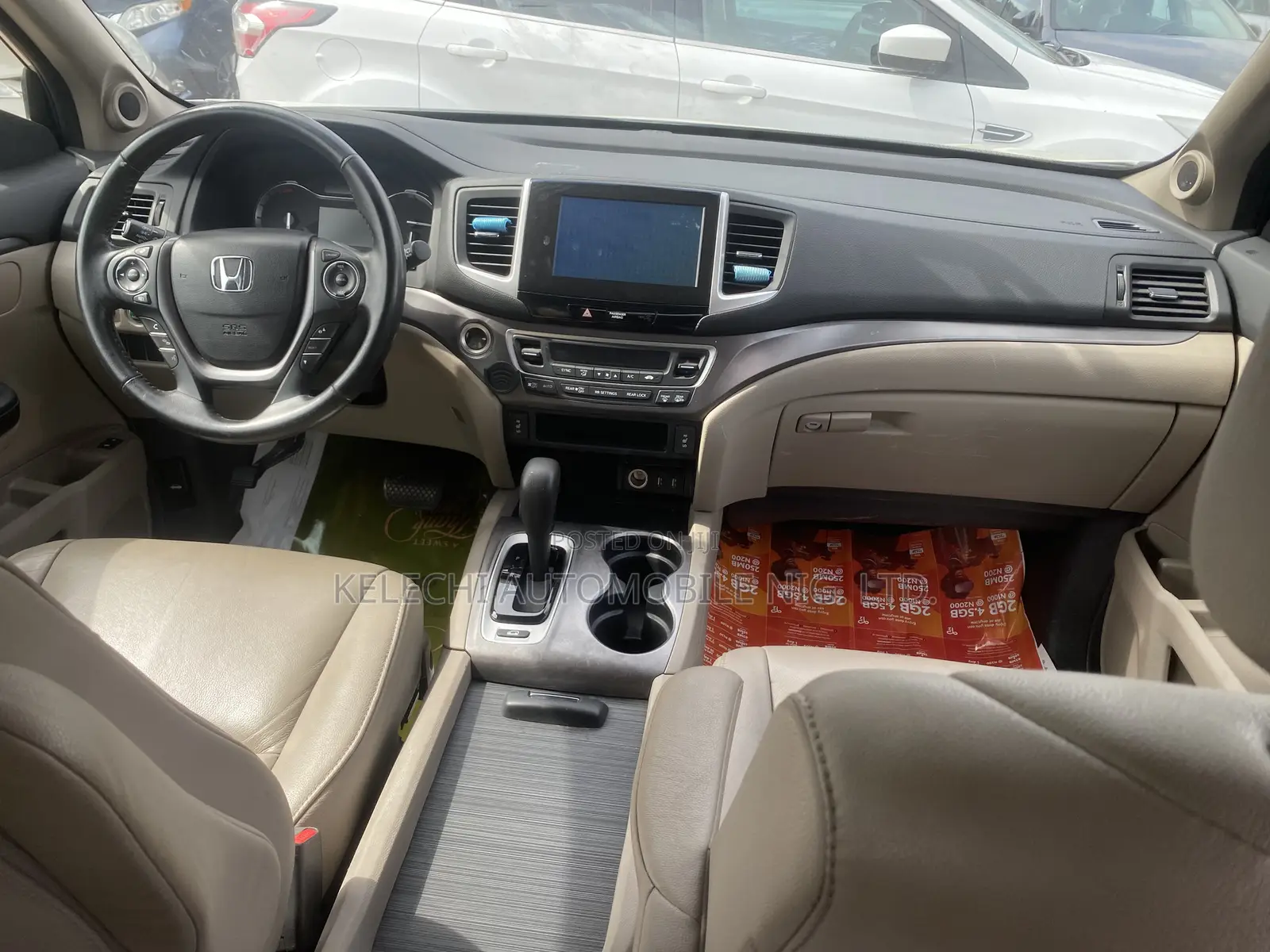 Honda Pilot Touring 4dr SUV (3.5L 6cyl 9A) 2016 White