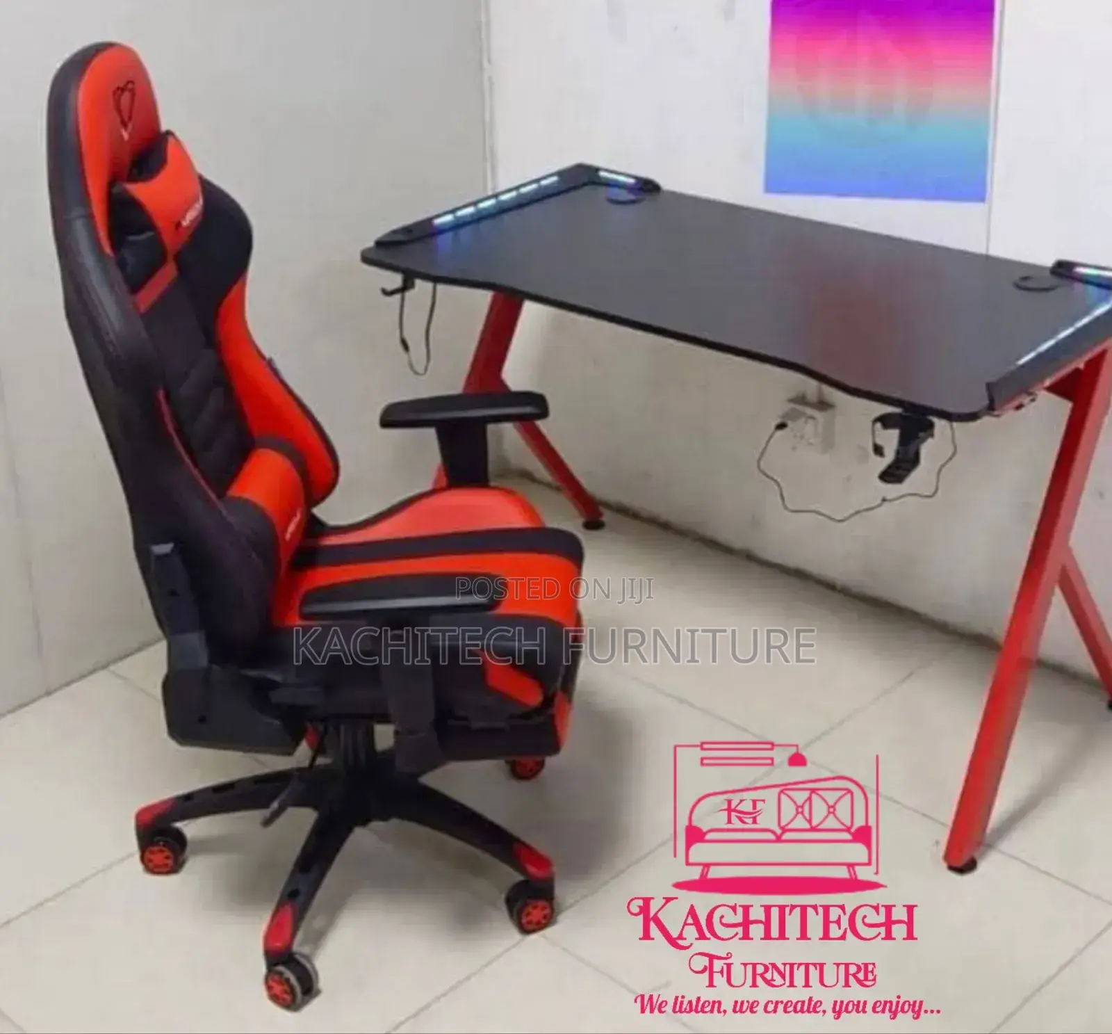 Gaming Table and Chair