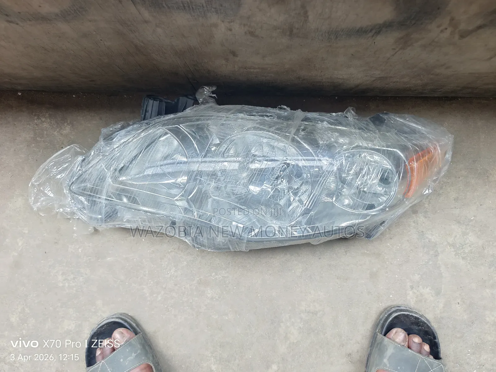Headlamp Toyota Corolla 2010 Model Set Tokunbo or New