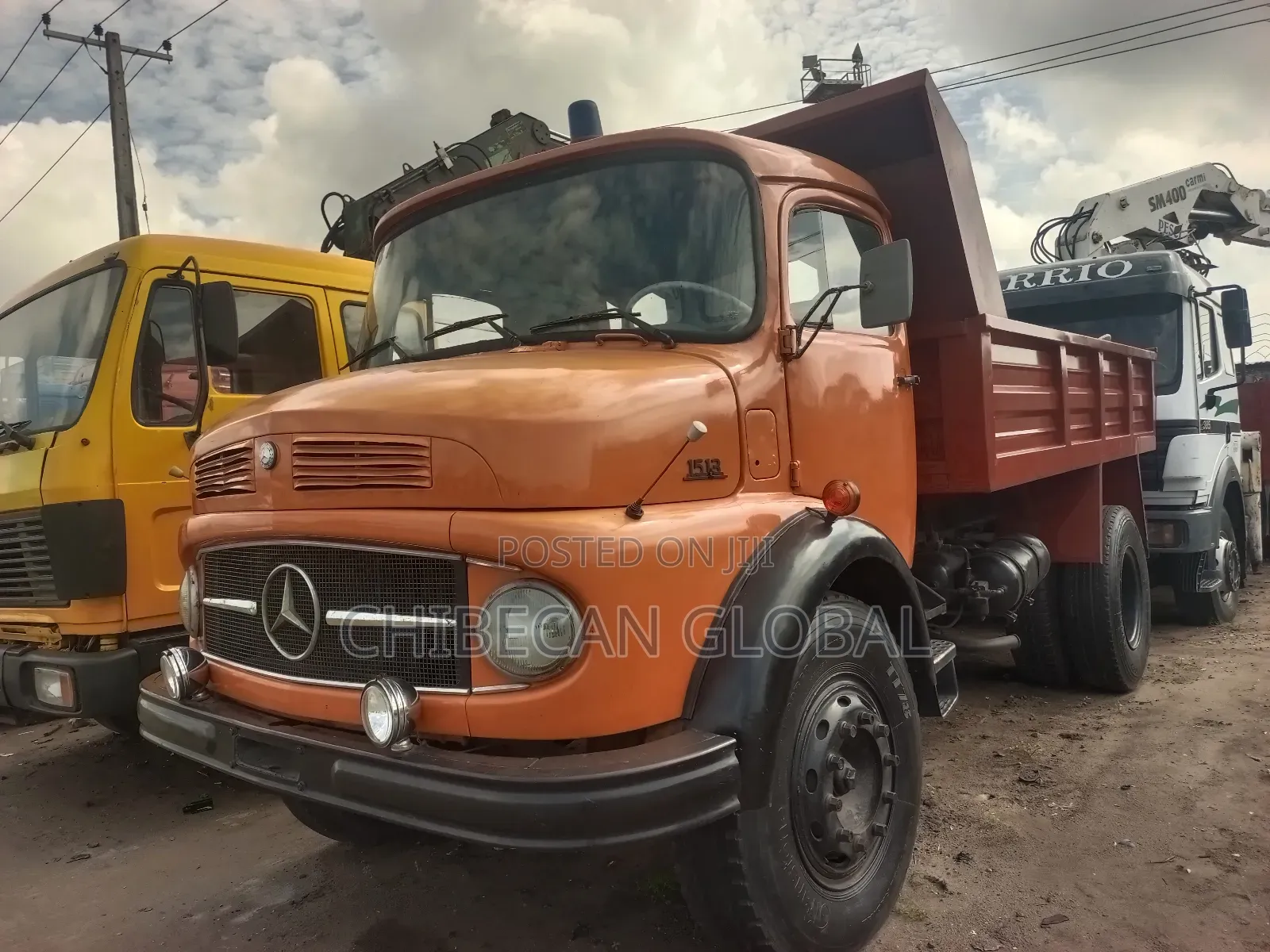 1513 Truck With 6 Tyres, 10 Bolts,(Foreign Used)