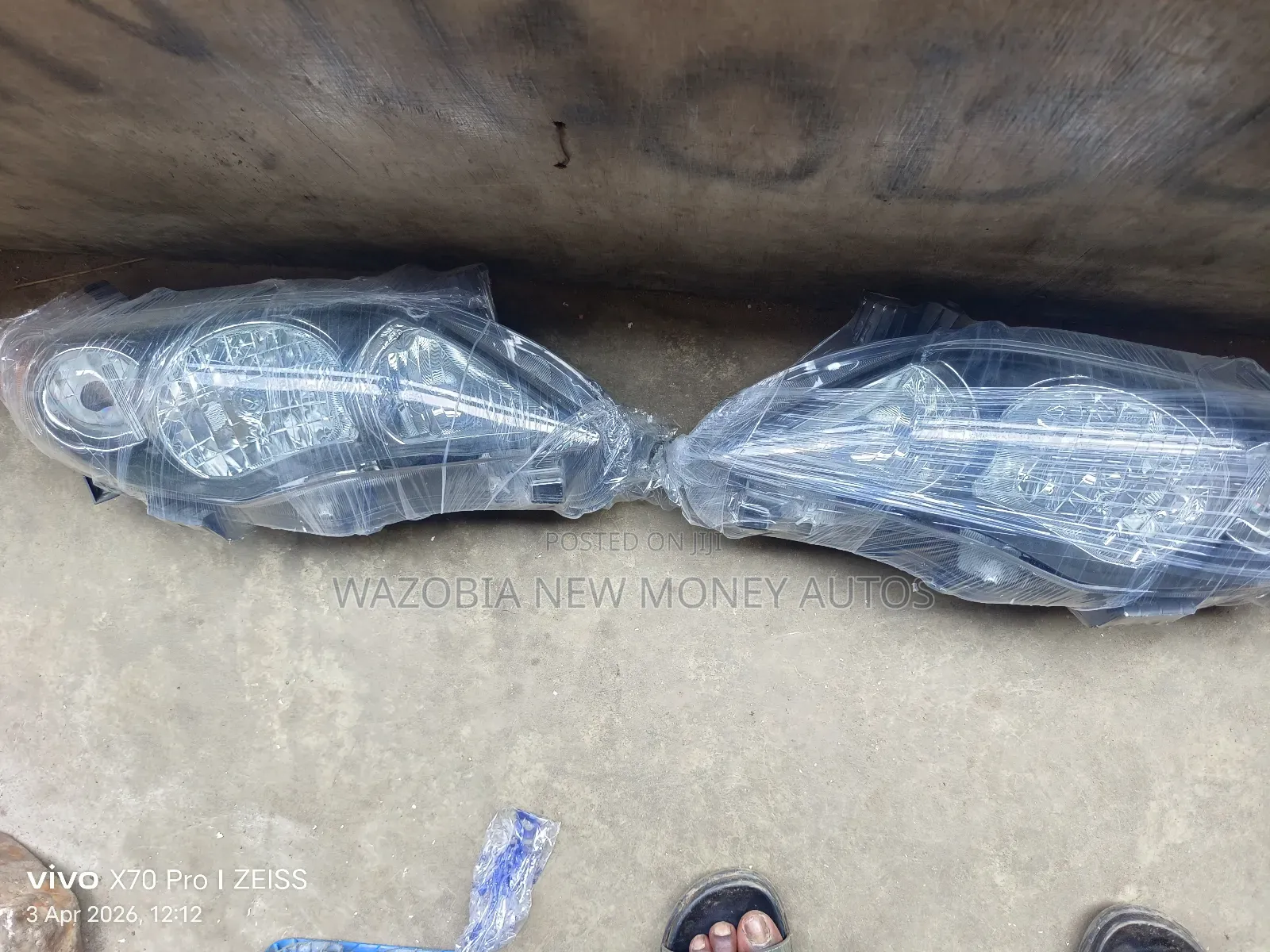 Upgrading Headlamp Toyota Camry 2007 Set