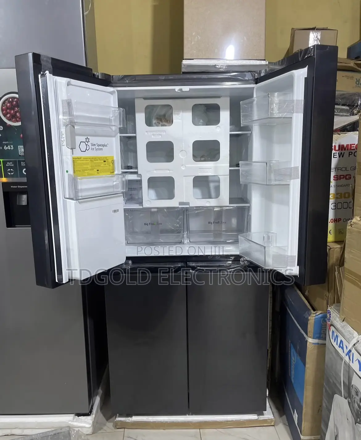 Lg 570l Refigerator Lg Smart Inverter Side by Side Refrigerator
