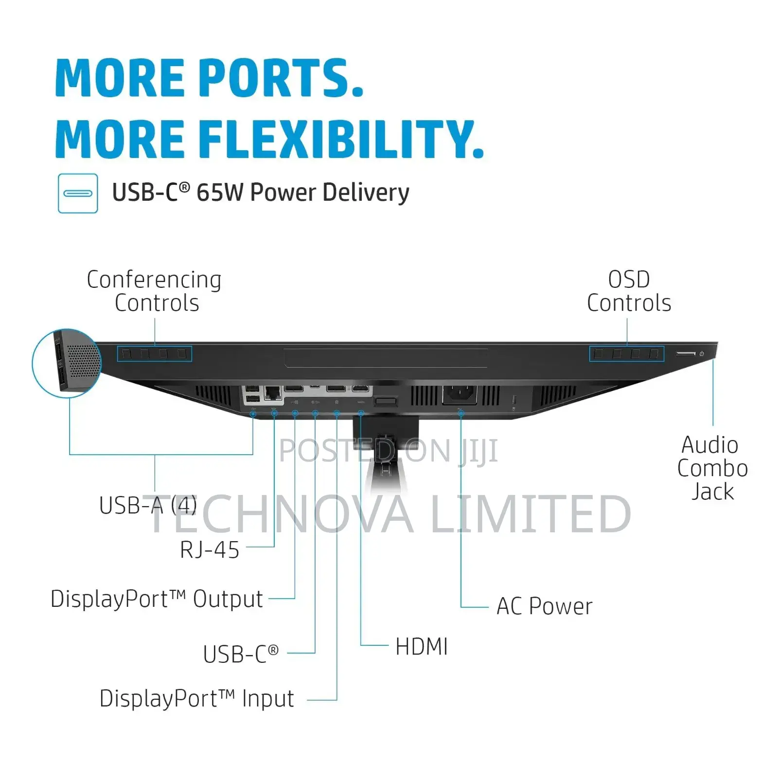 Hp E24m G4 Full Hd 23.8 Inch Usb-C Conferencing Monitor 75hz Ips