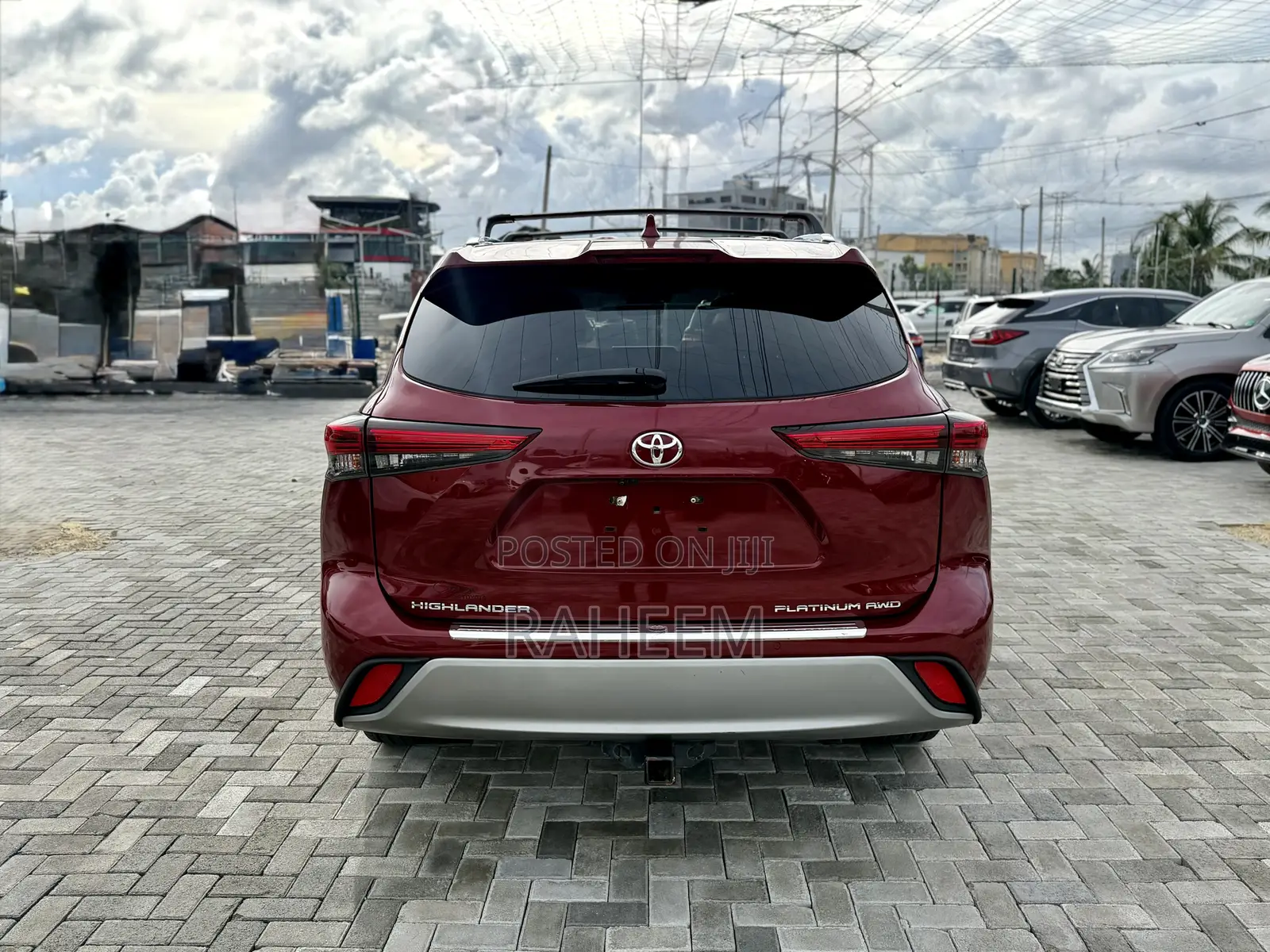 Toyota Highlander Platinum 2021 Burgundy