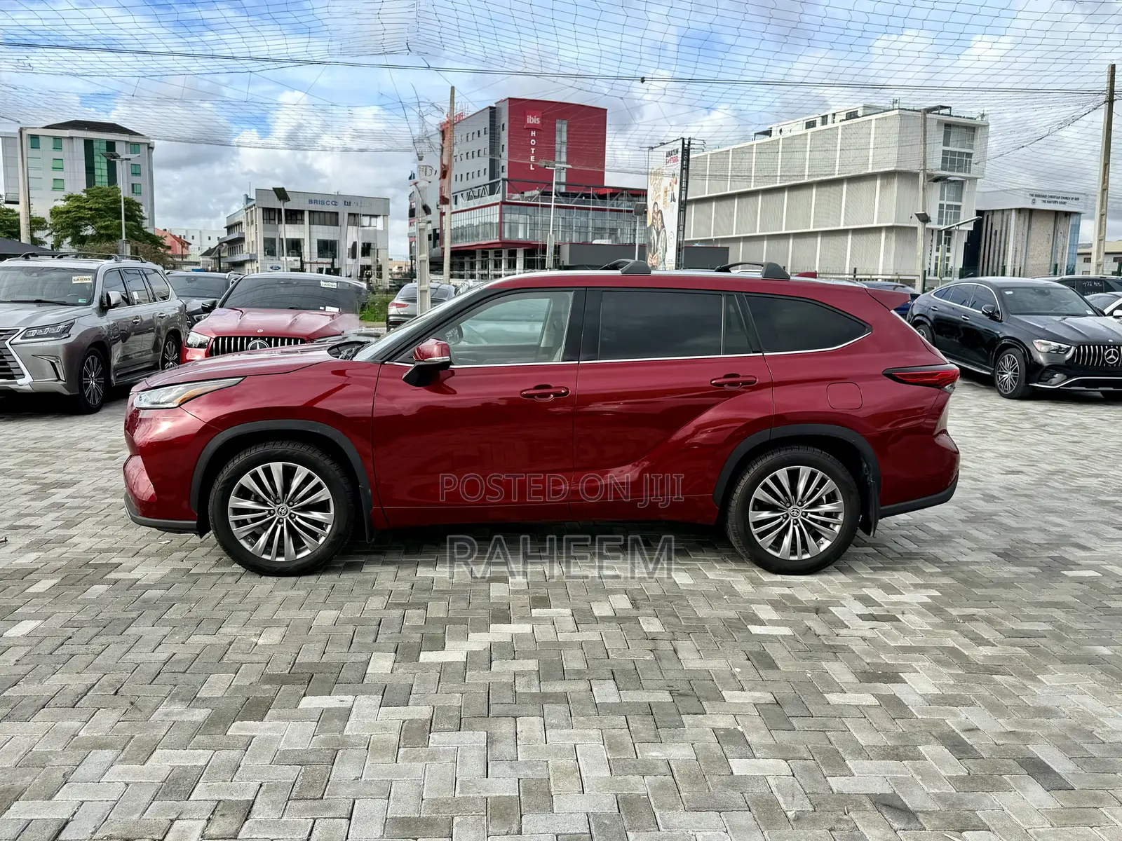 Toyota Highlander Platinum 2021 Burgundy