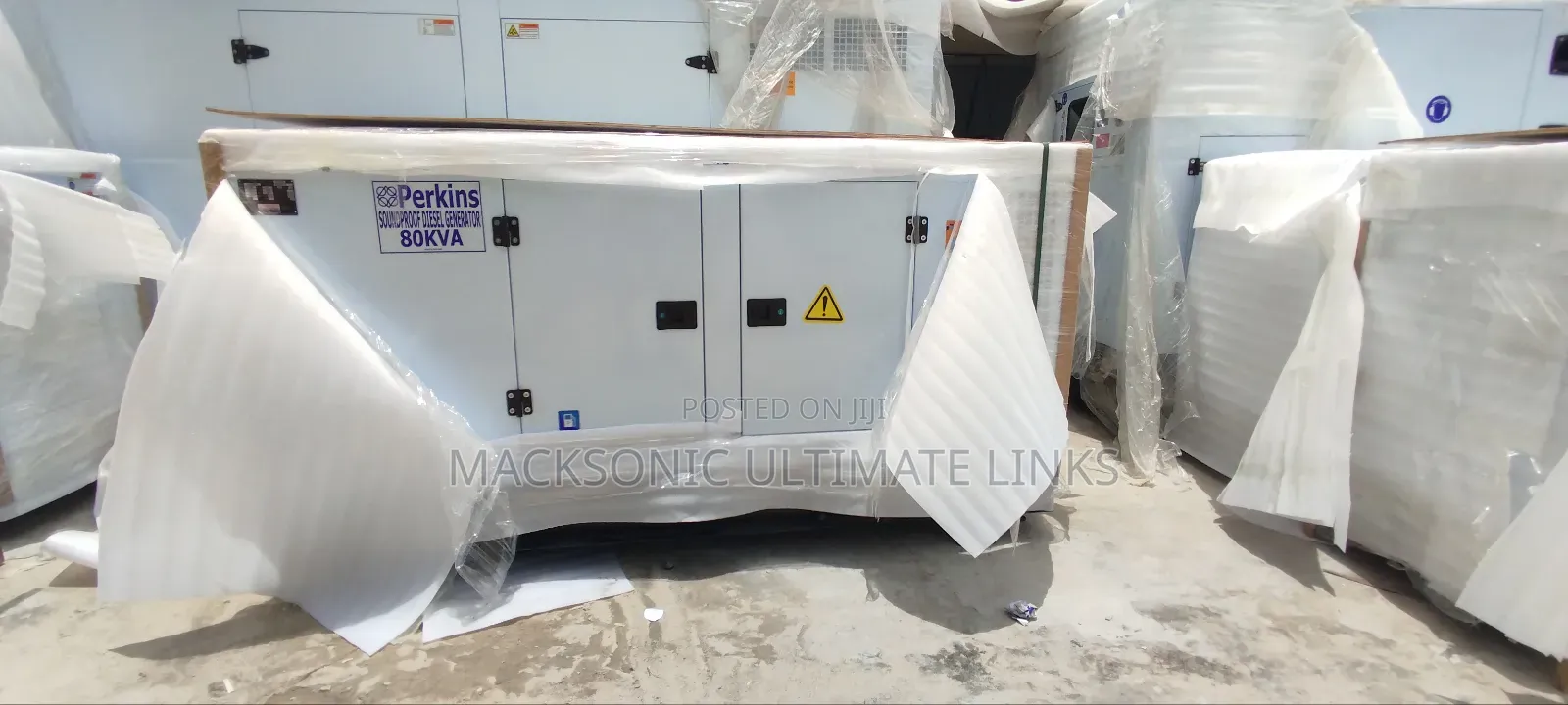 ~Sp80kva Perkins Soundproof Generator