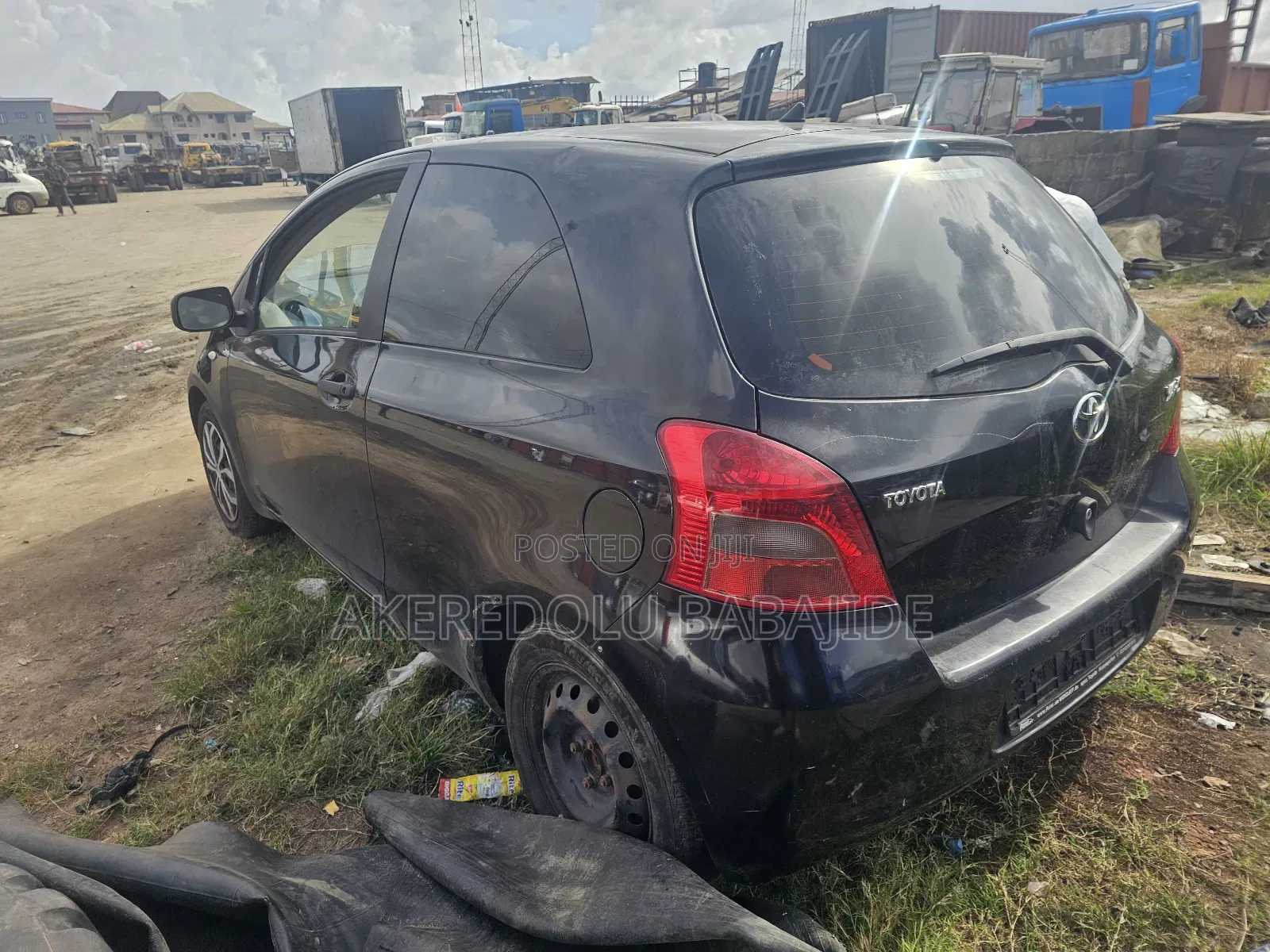 Toyota Yaris 1.3 HB T3 2007 Black