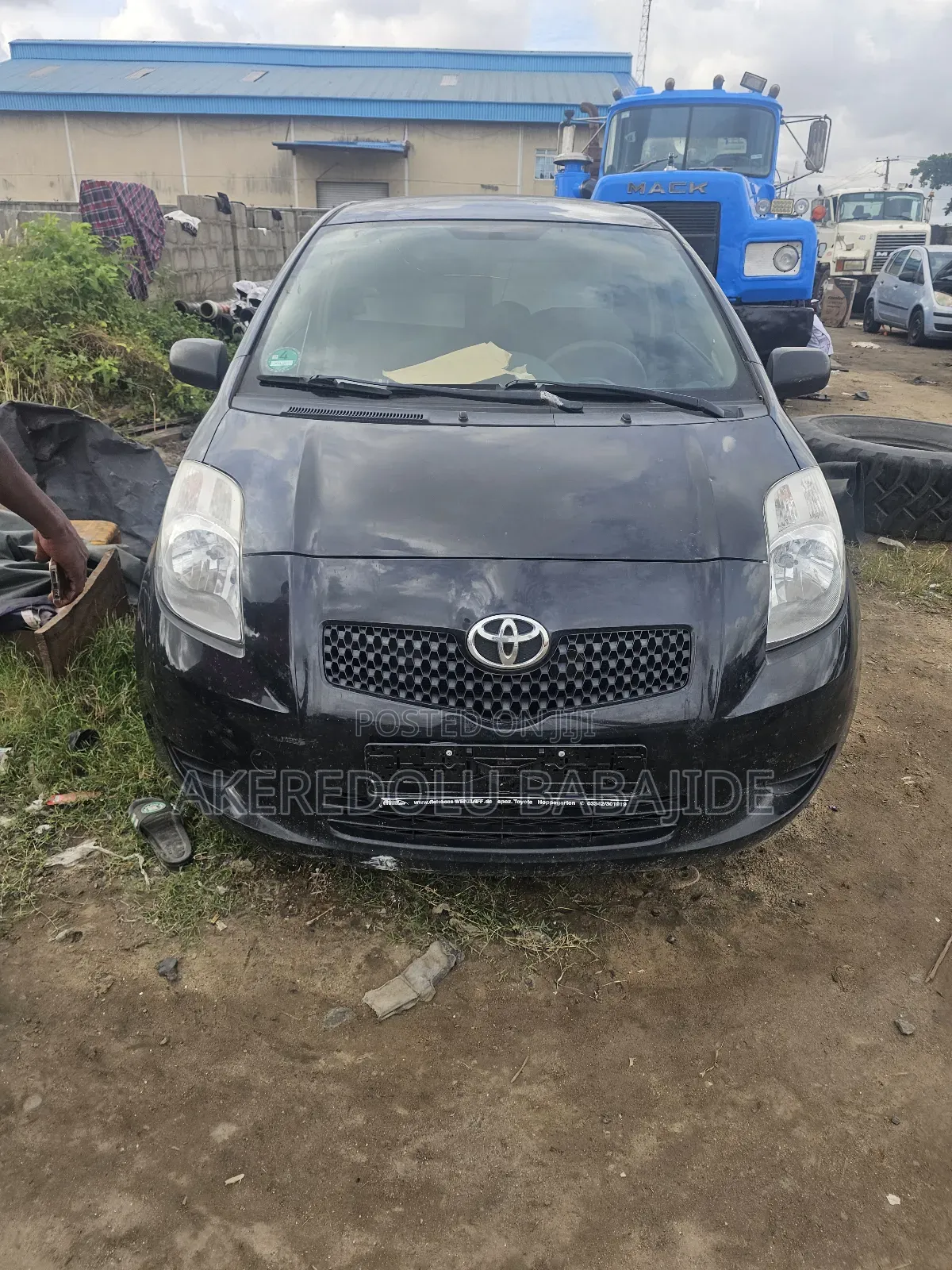 Toyota Yaris 1.3 HB T3 2007 Black