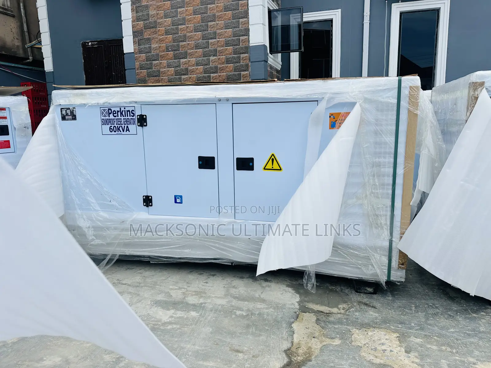 60kva Perkins Powerful Soundproof Generator With Warranty