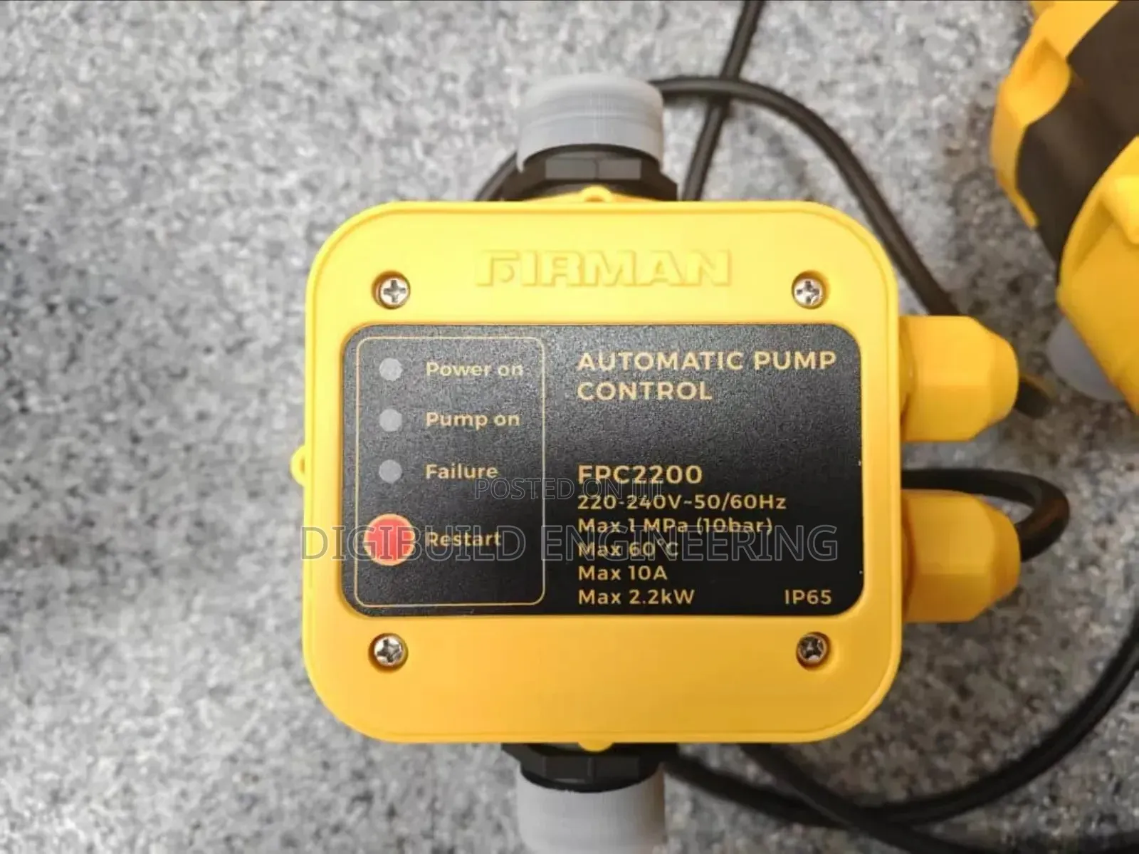 Firman Automatic Pressure Pump Control