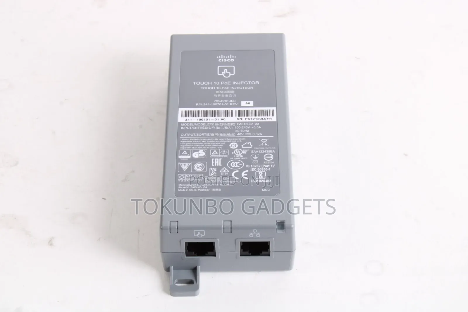 Cisco 48v Touch 10 Poe Injector