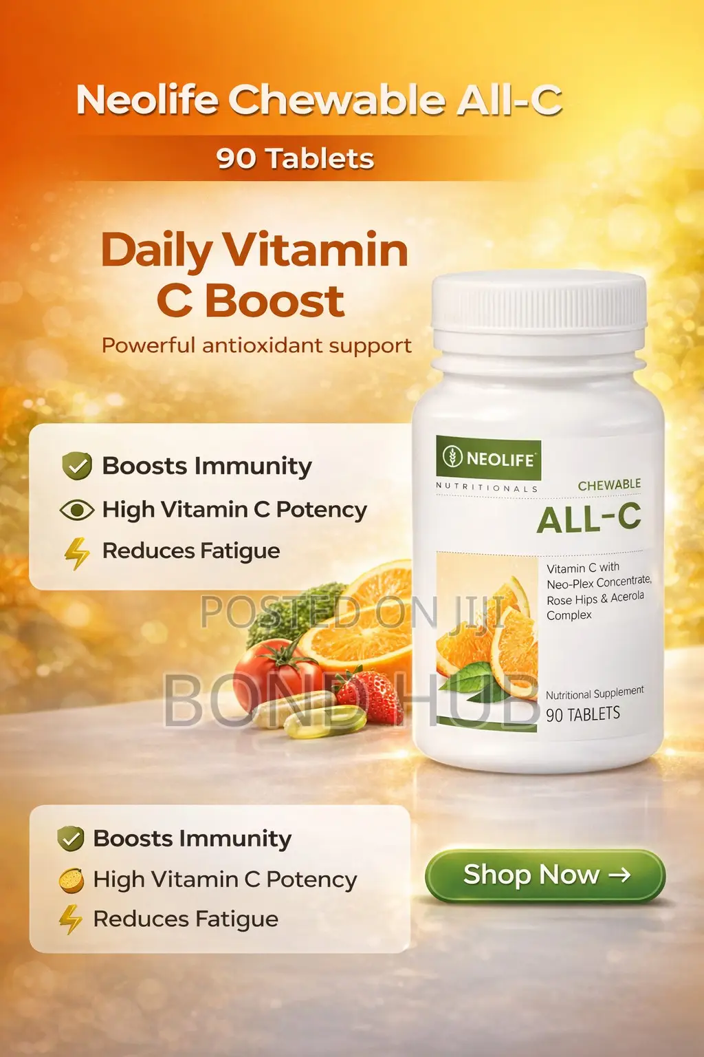 Chewable All-C 90 Tablets.