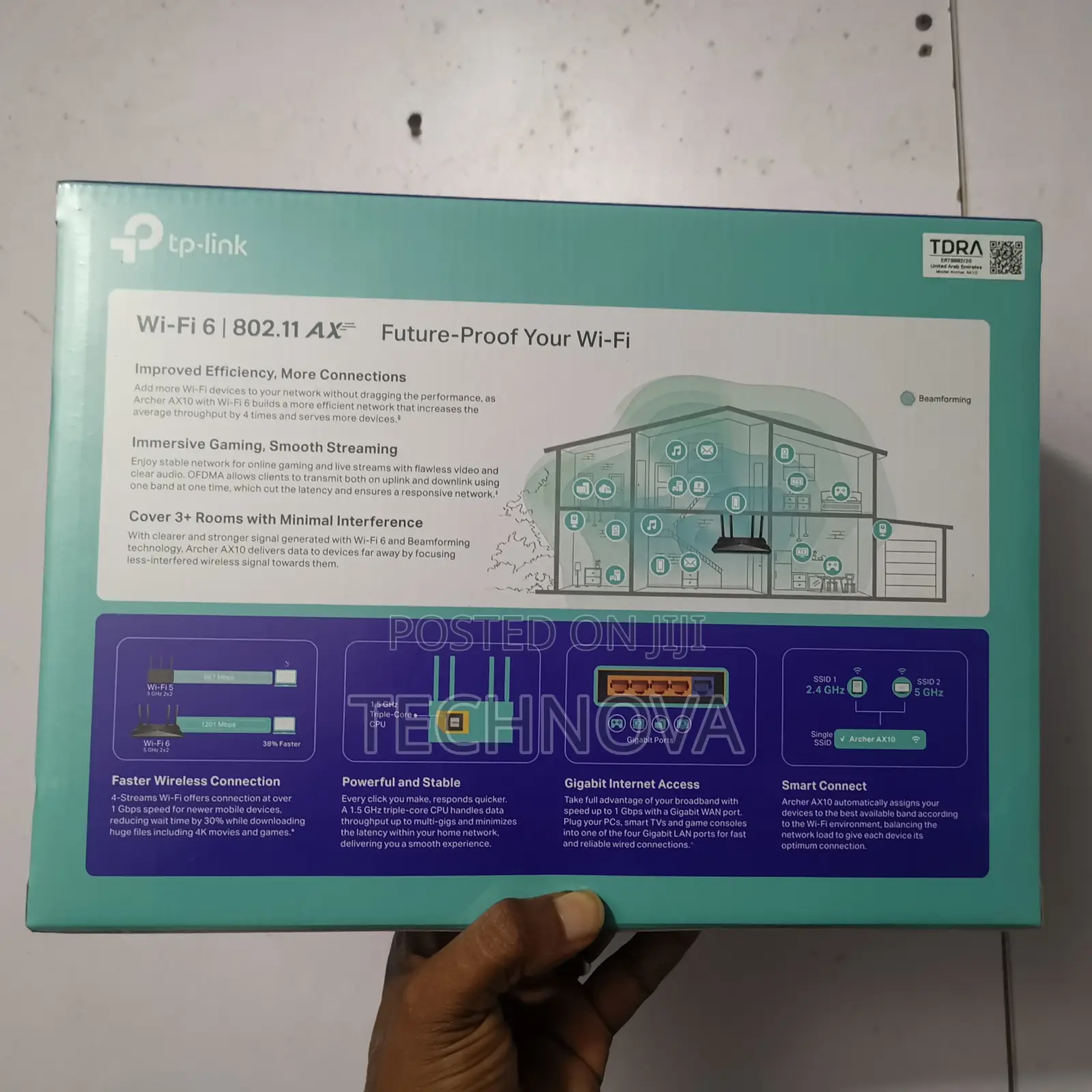 Tp-Link Archer Ax10 Ax1500 Next-Gen Wi-Fi 6 Router