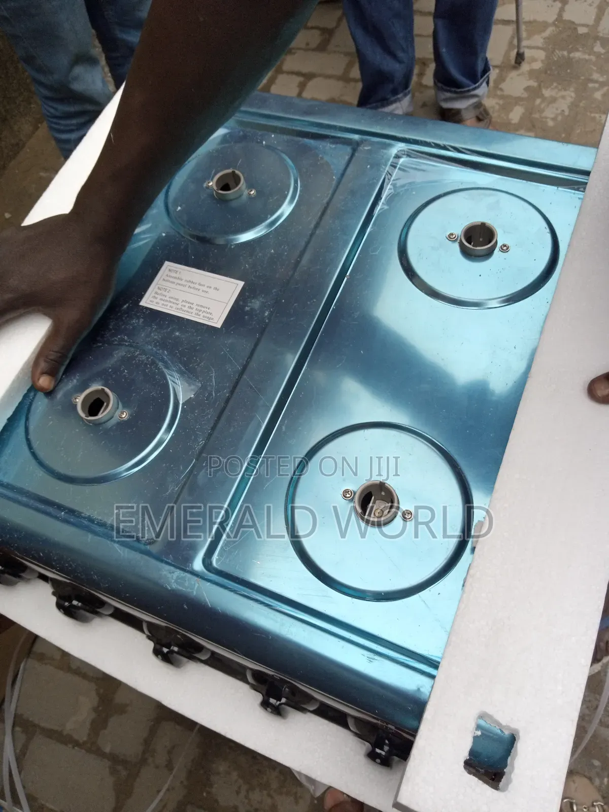 Skyrun (4+0) Standing Gas Cooker