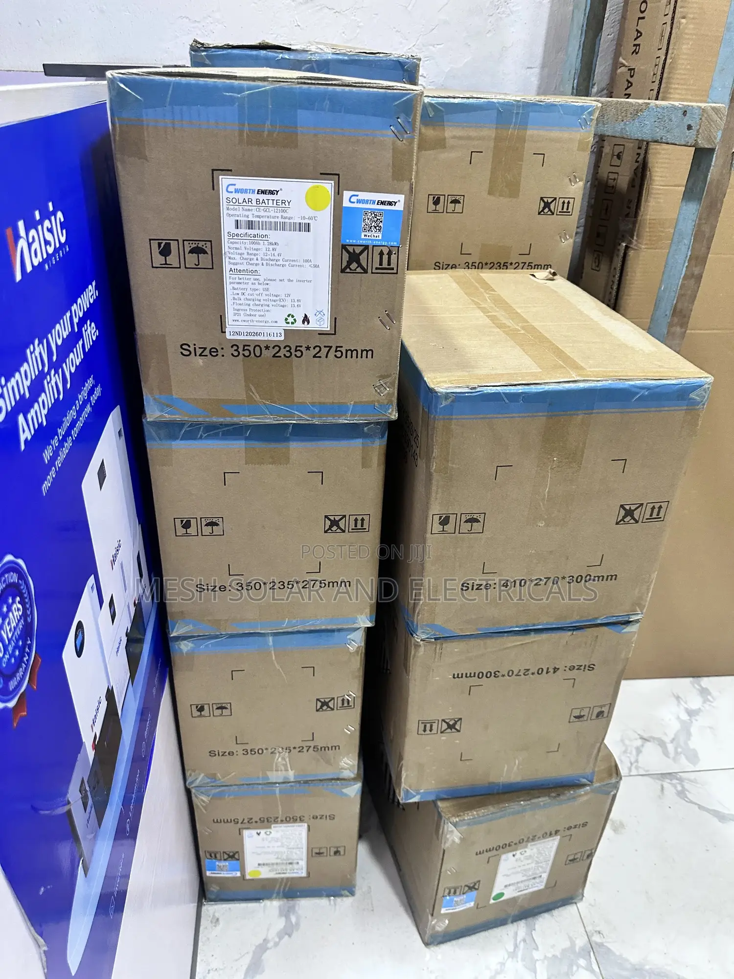1.3kwh 12v Lithium Battery 100ah