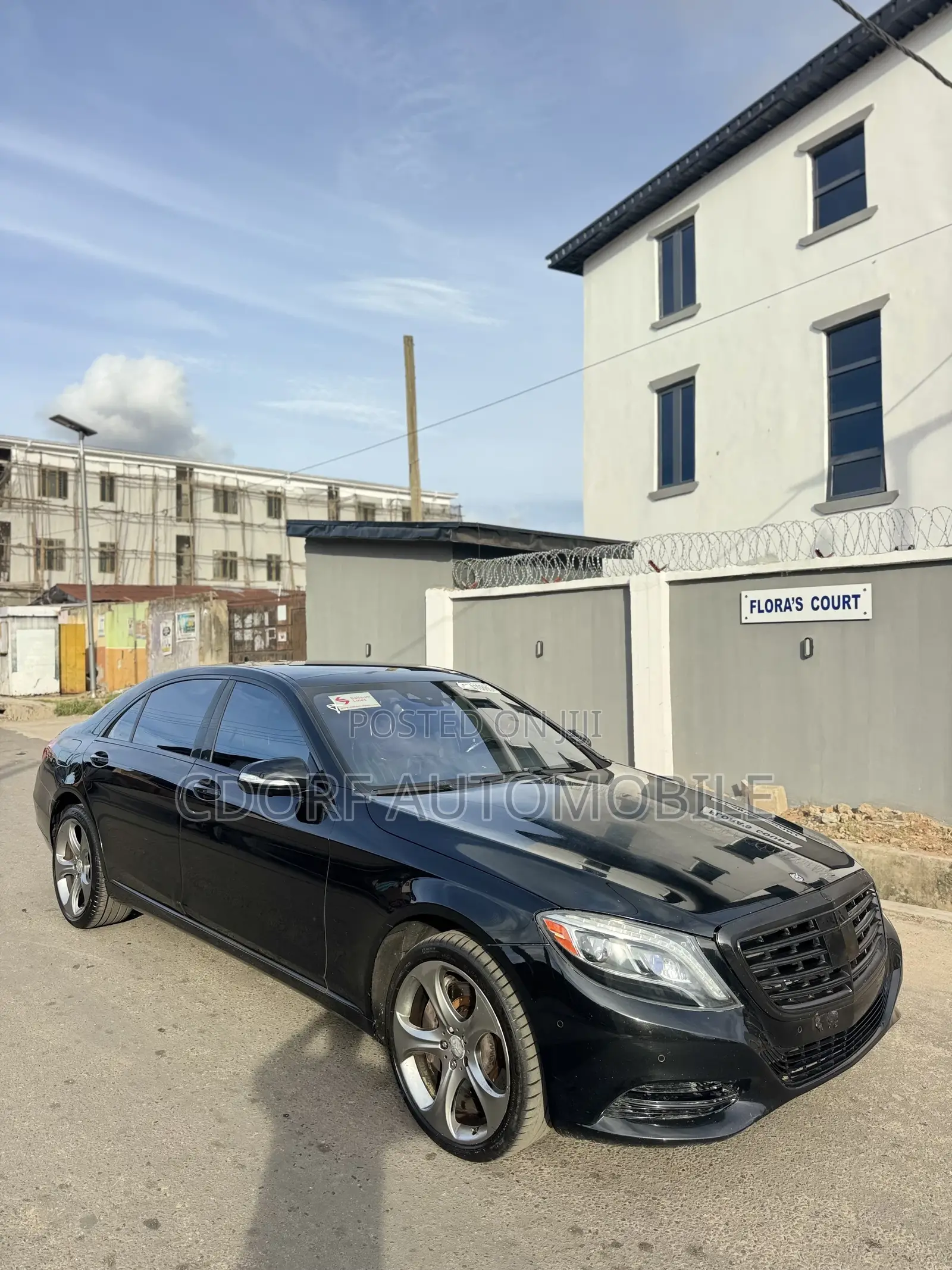 Mercedes-Benz S-Class S 550 4MATIC 2015 Black