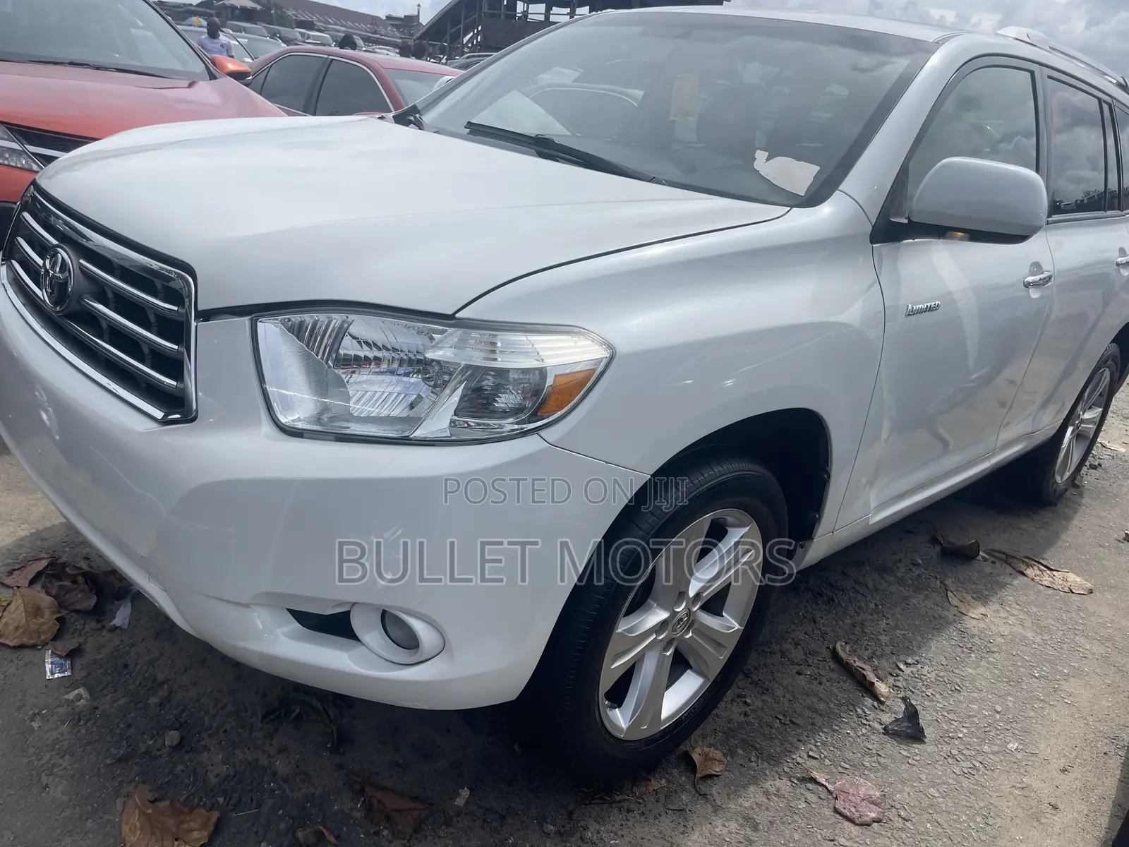 Toyota Highlander Limited 2010 White