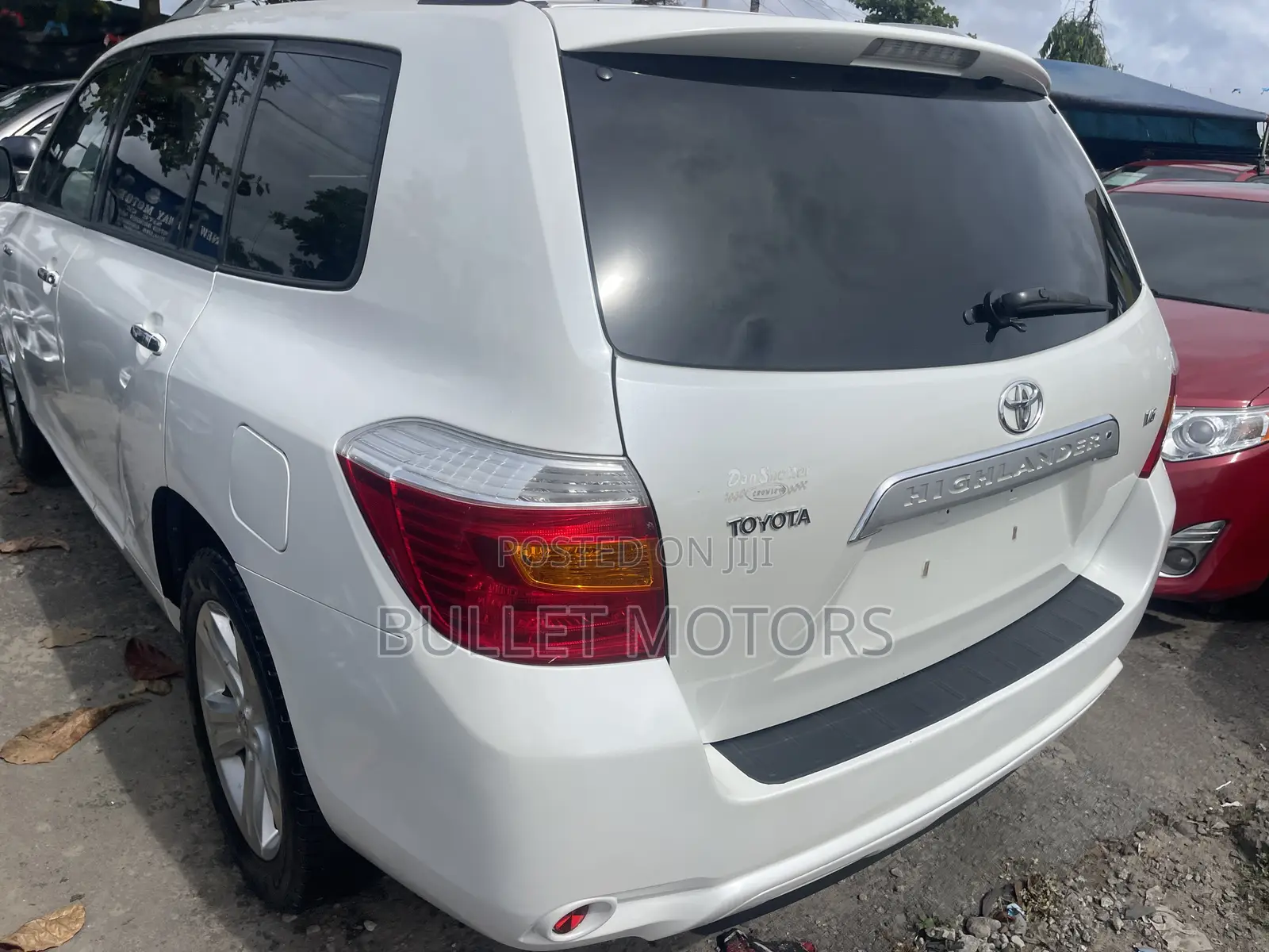 Toyota Highlander Limited 2010 White