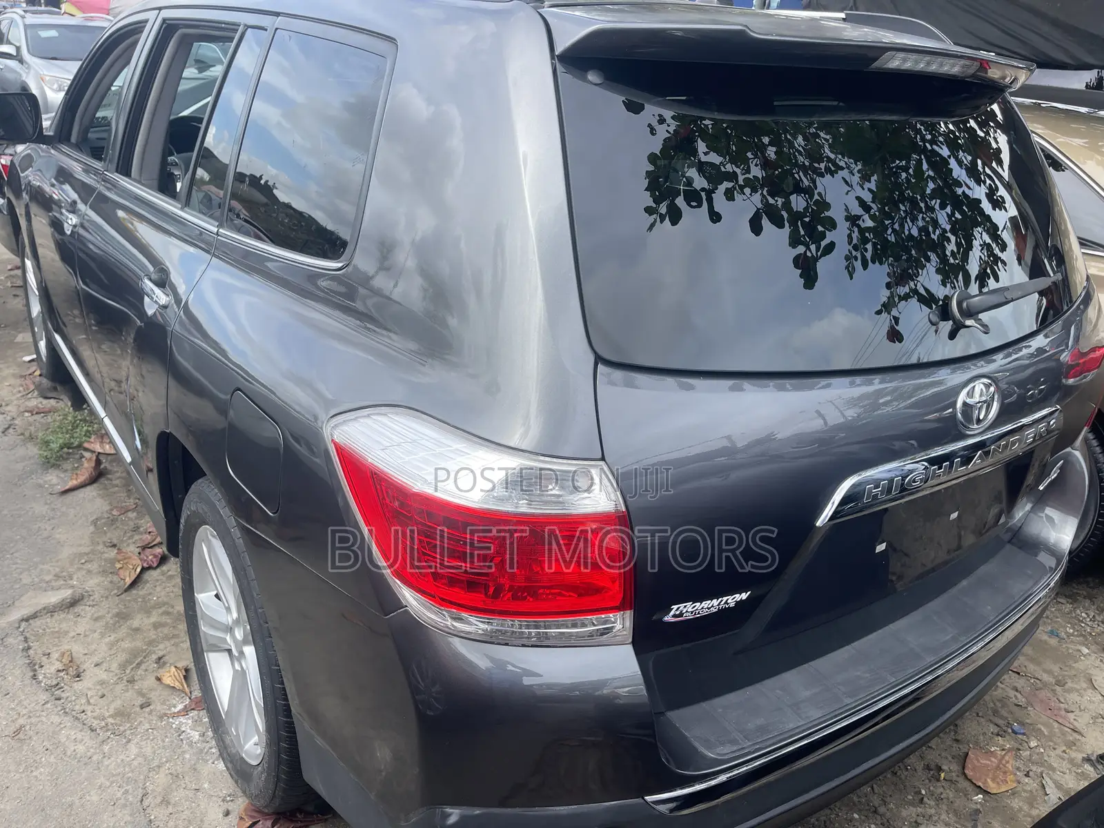 Toyota Highlander Limited 3.5l 4WD 2013 Gray