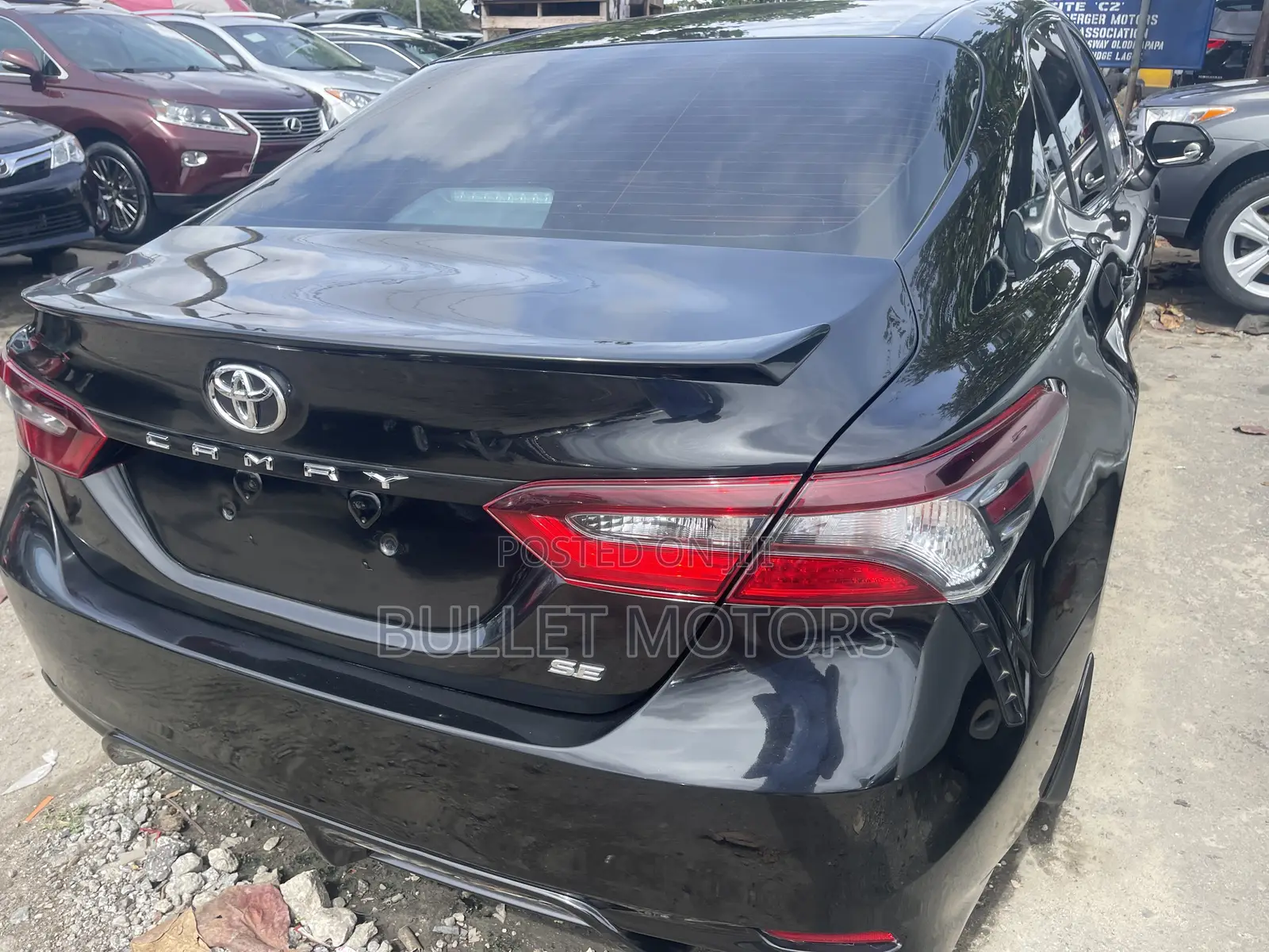 Toyota Camry SE 2022 Black