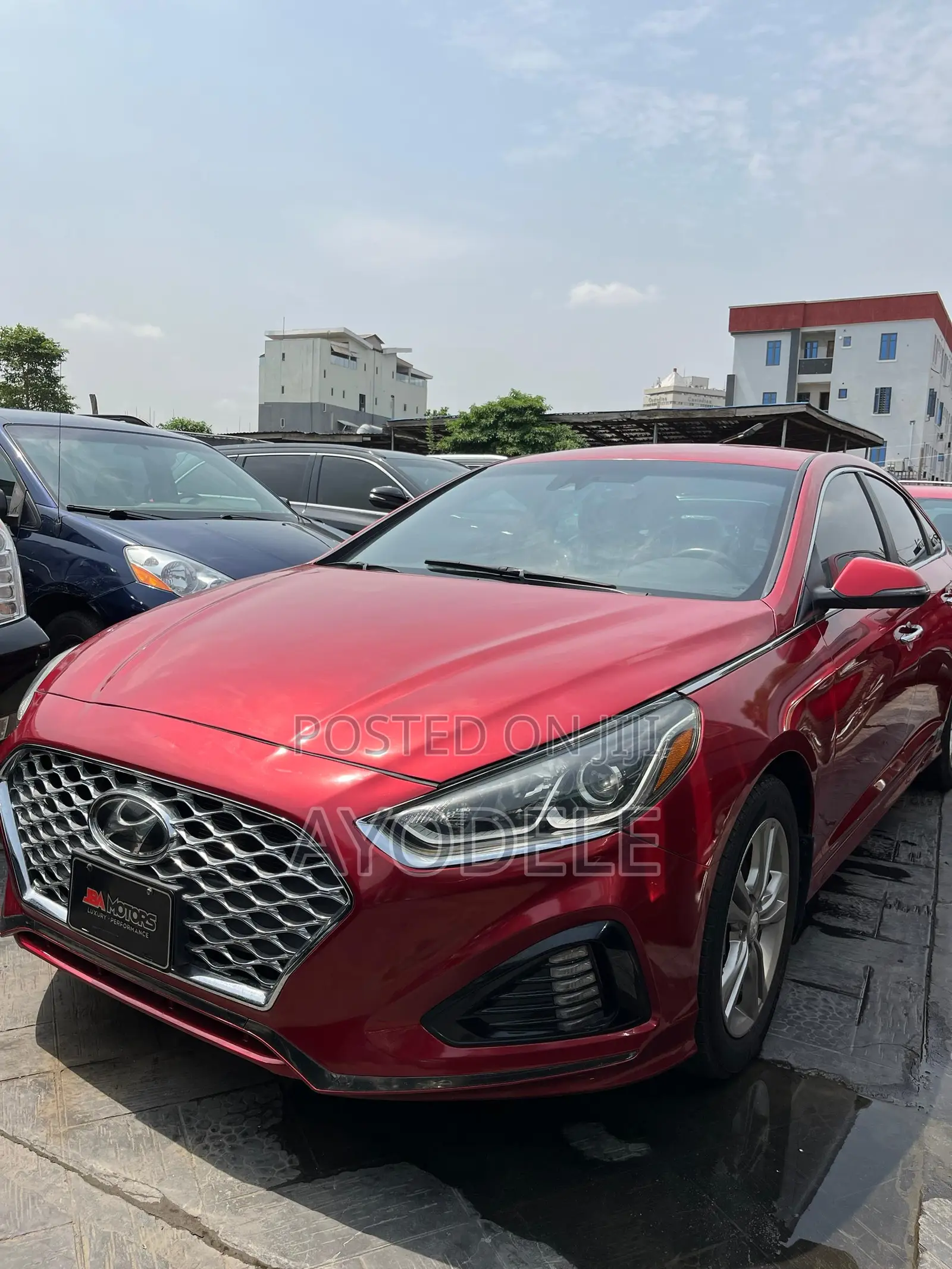 Hyundai Sonata 2019 Red