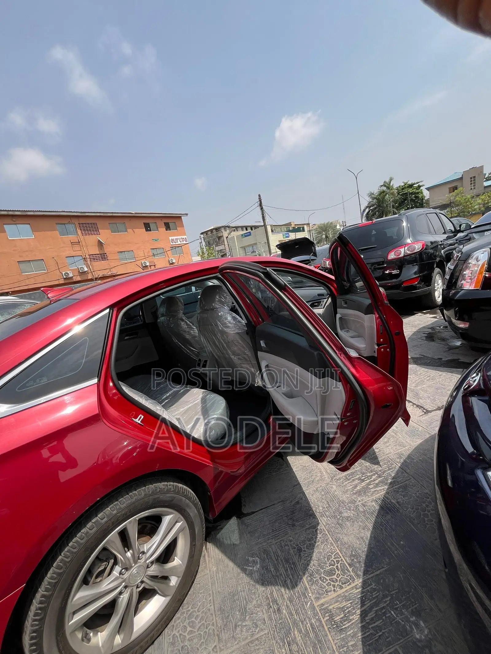 Hyundai Sonata 2019 Red
