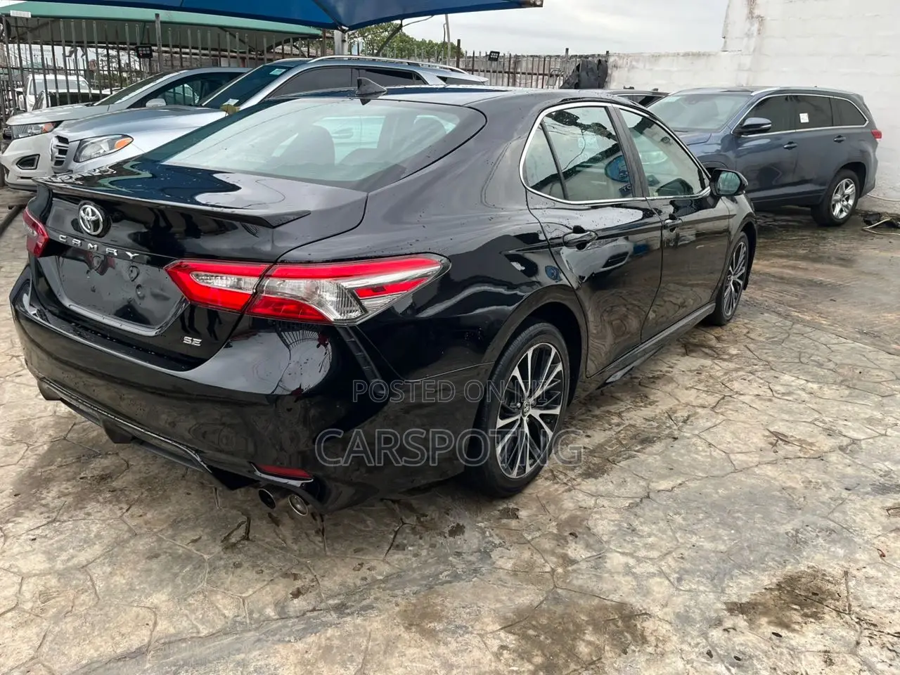 Toyota Camry SE (2.5L 4cyl 8A) 2019 Black