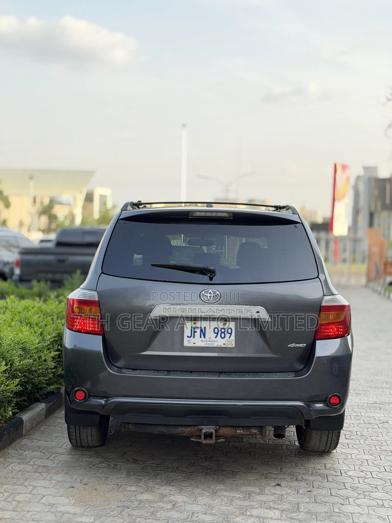 Toyota Highlander Sport 2010 Gray