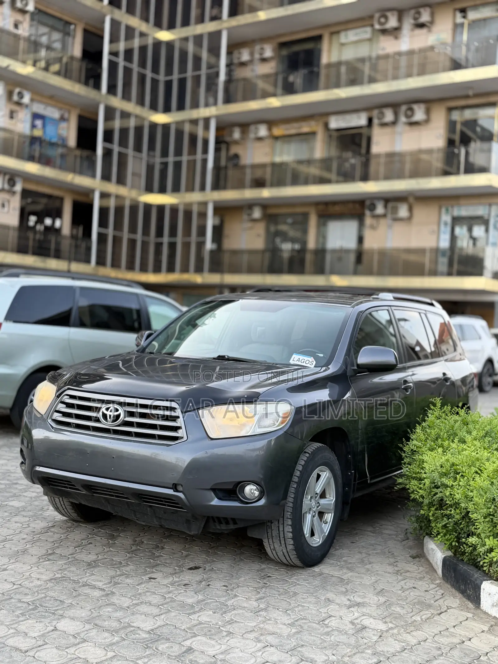 Toyota Highlander Sport 2010 Gray