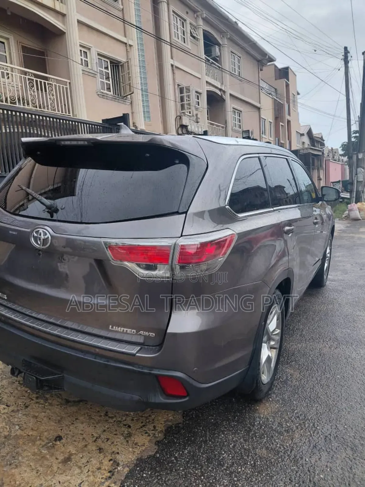 Toyota Highlander Limited V6 4x4 (3.5L 6cyl 6A) 2016 Gray