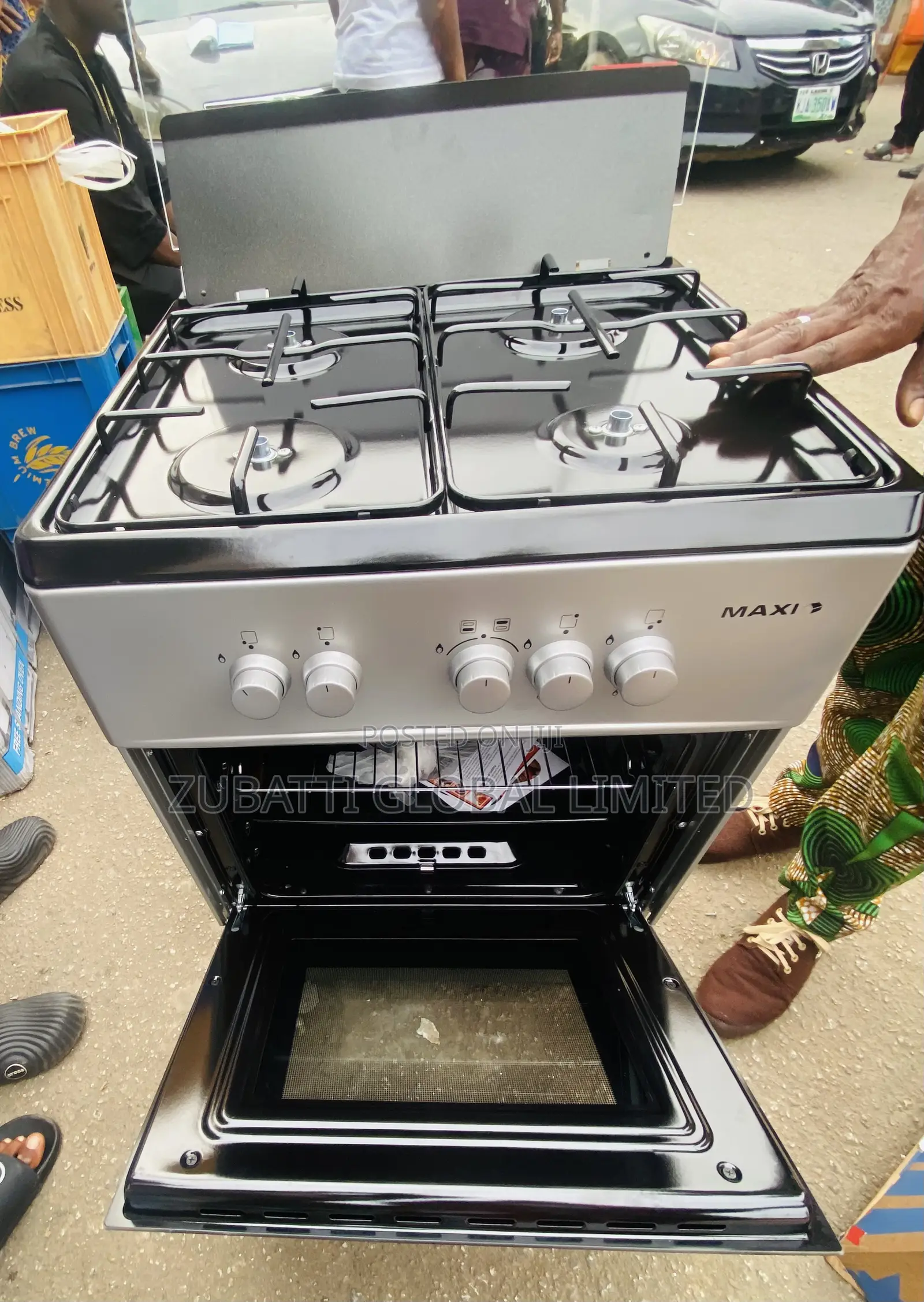 Maxi 60x60 All Gas and Electric Oven