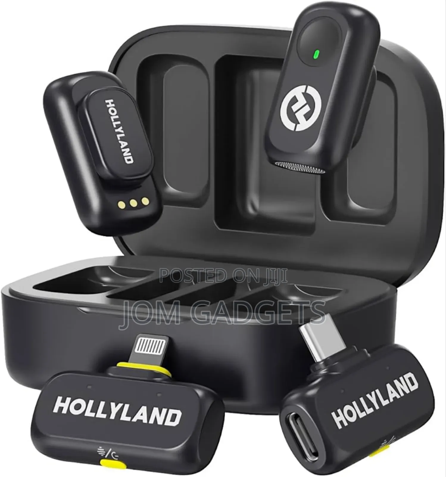 Hollyland Lark A1 Wireless Lavalier Microphone Audio for Smartphones
