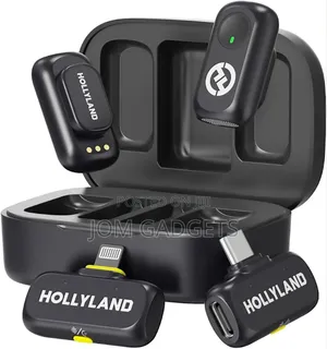Hollyland Lark A1 Wireless Lavalier Microphone Audio for Smartphones
