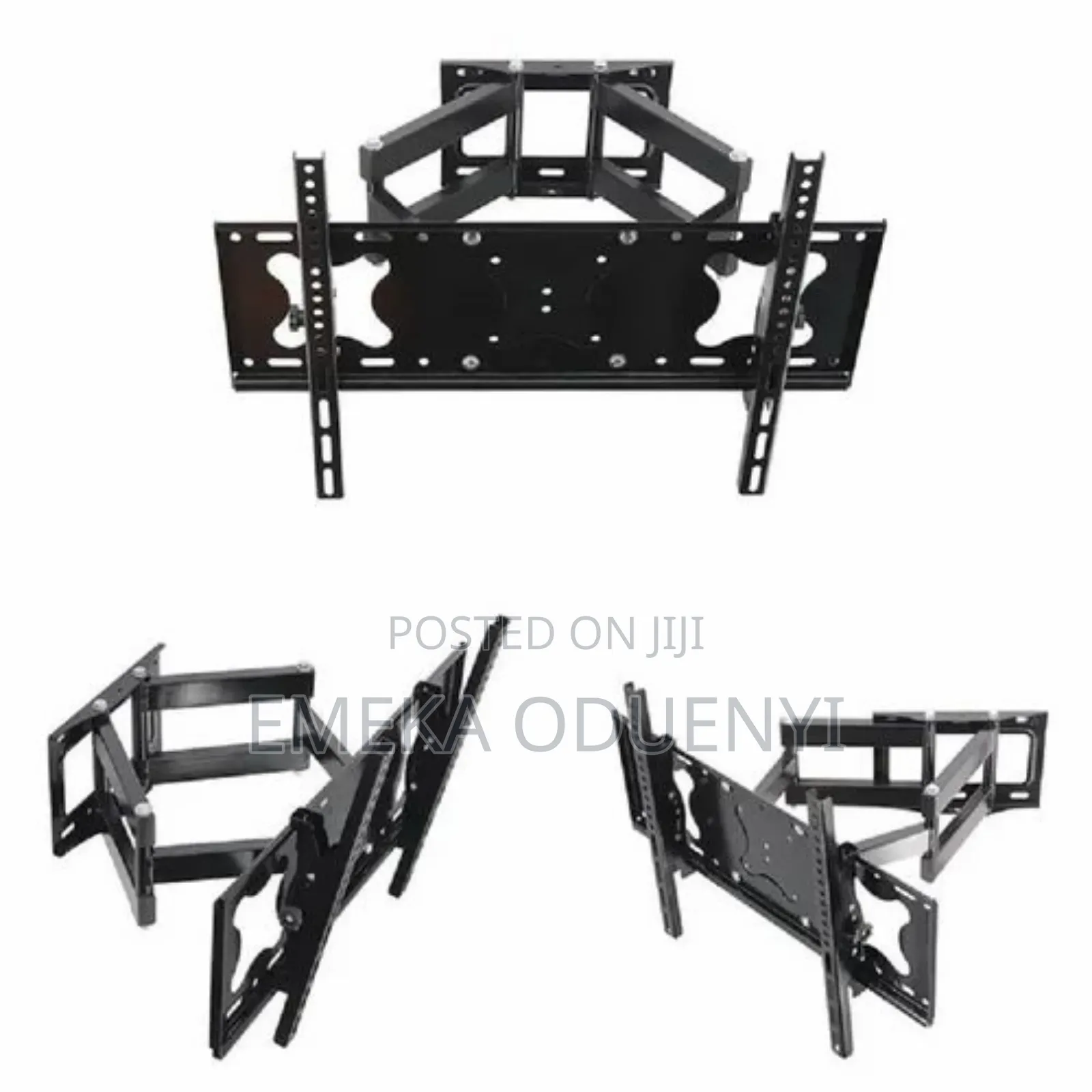 40" - 100" Double Arm Swivel Tv Wall Mount