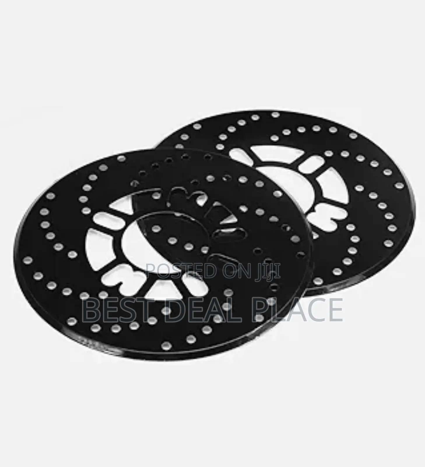 Sport Brake Disc Cover – Stylish Car Wheel Upgrade 2pcs Set Black