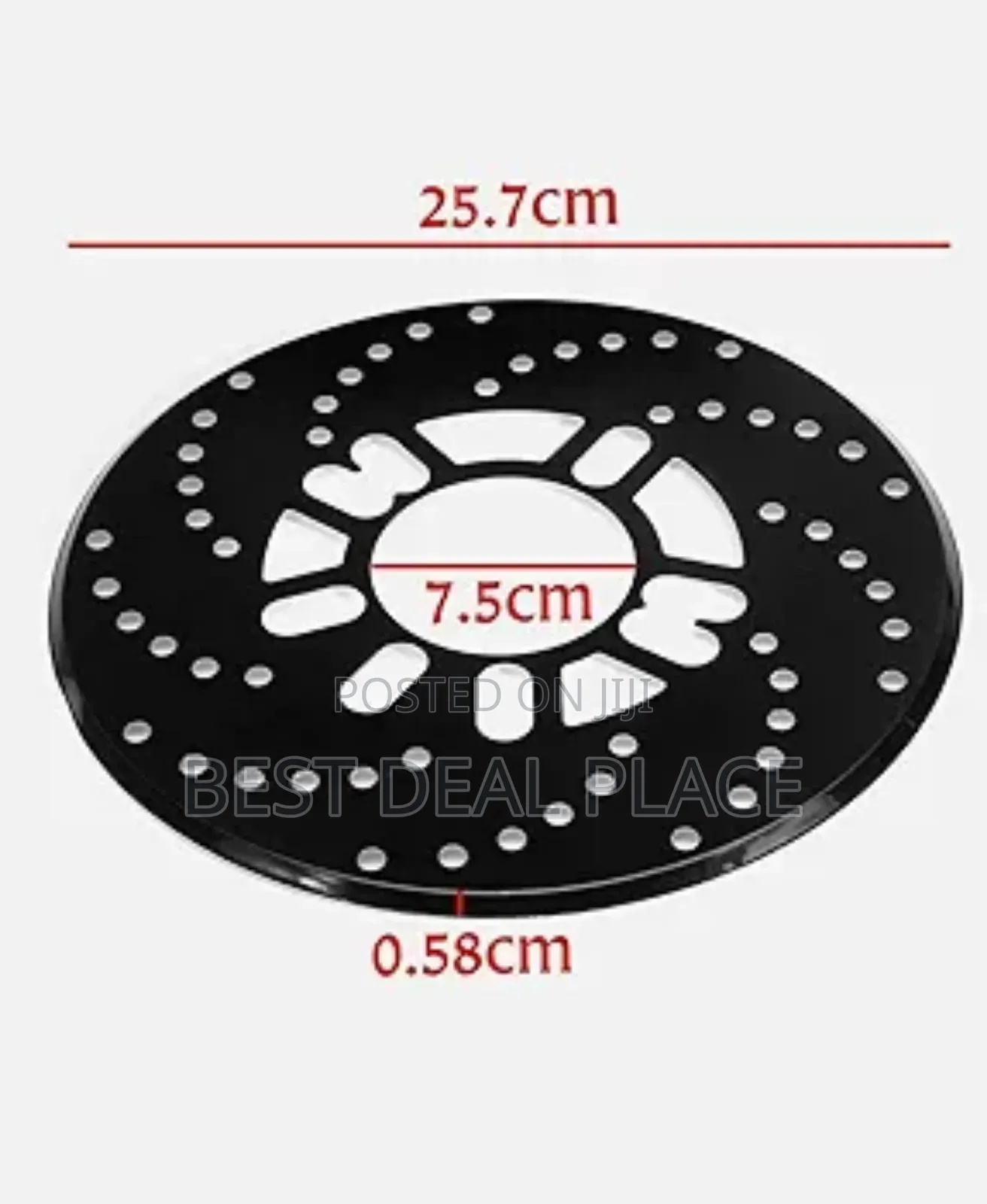 Sport Brake Disc Cover – Stylish Car Wheel Upgrade 2pcs Set Black