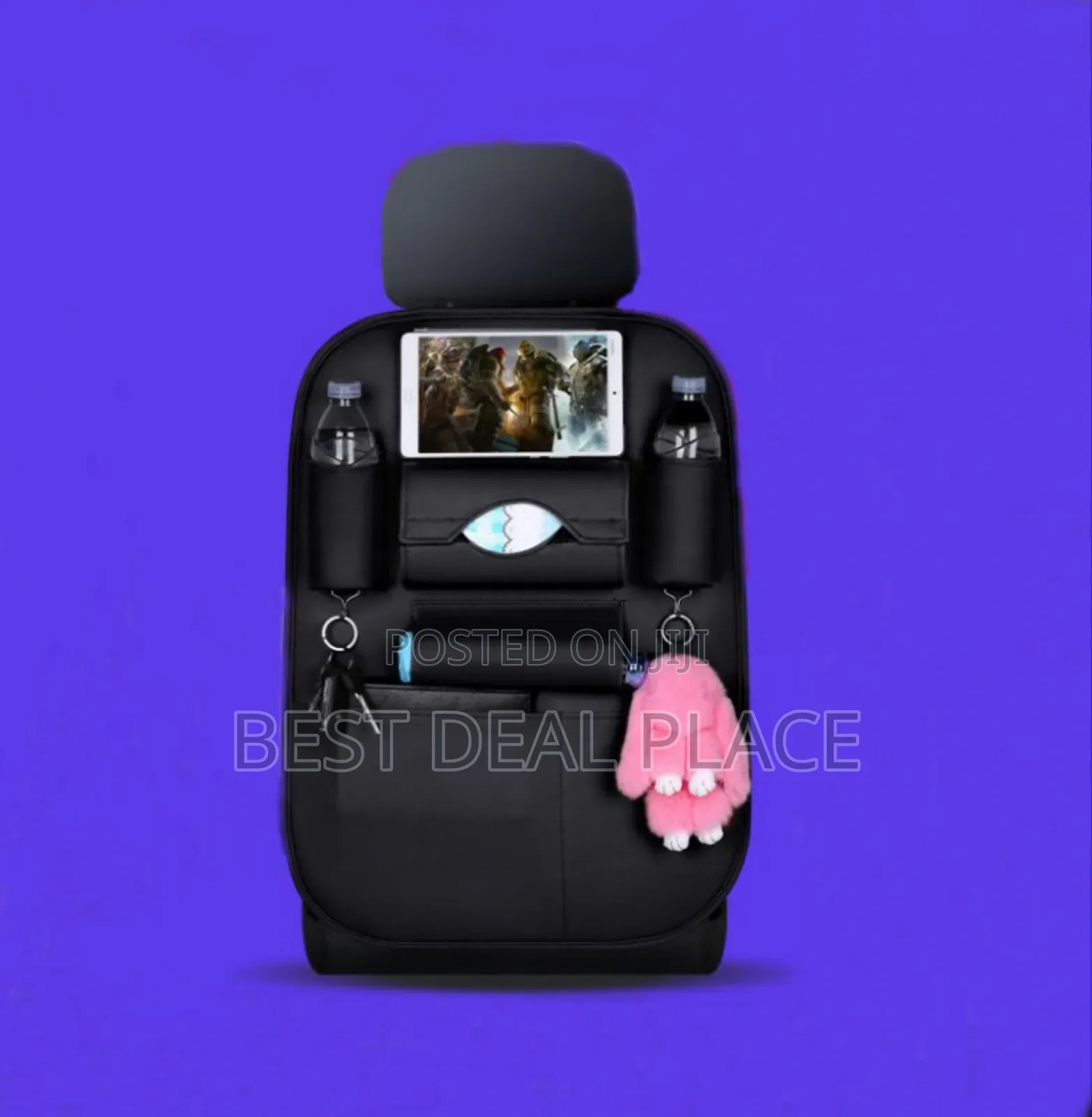 Car Seat Back Organizer – Premium Leather Available in 1pcs 2pcs